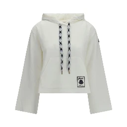 White Cotton Sweatshirt