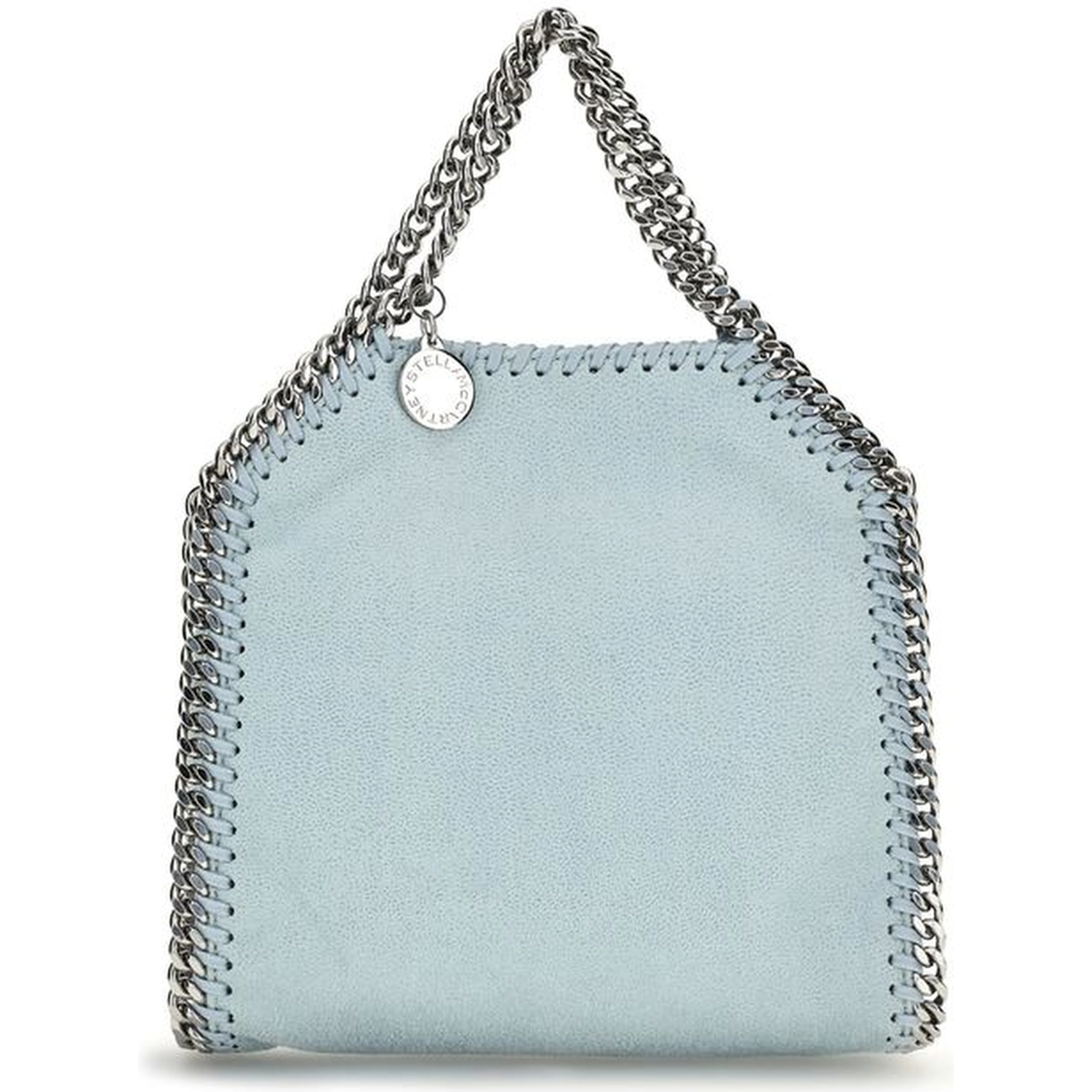 Blue Polyester Handbag