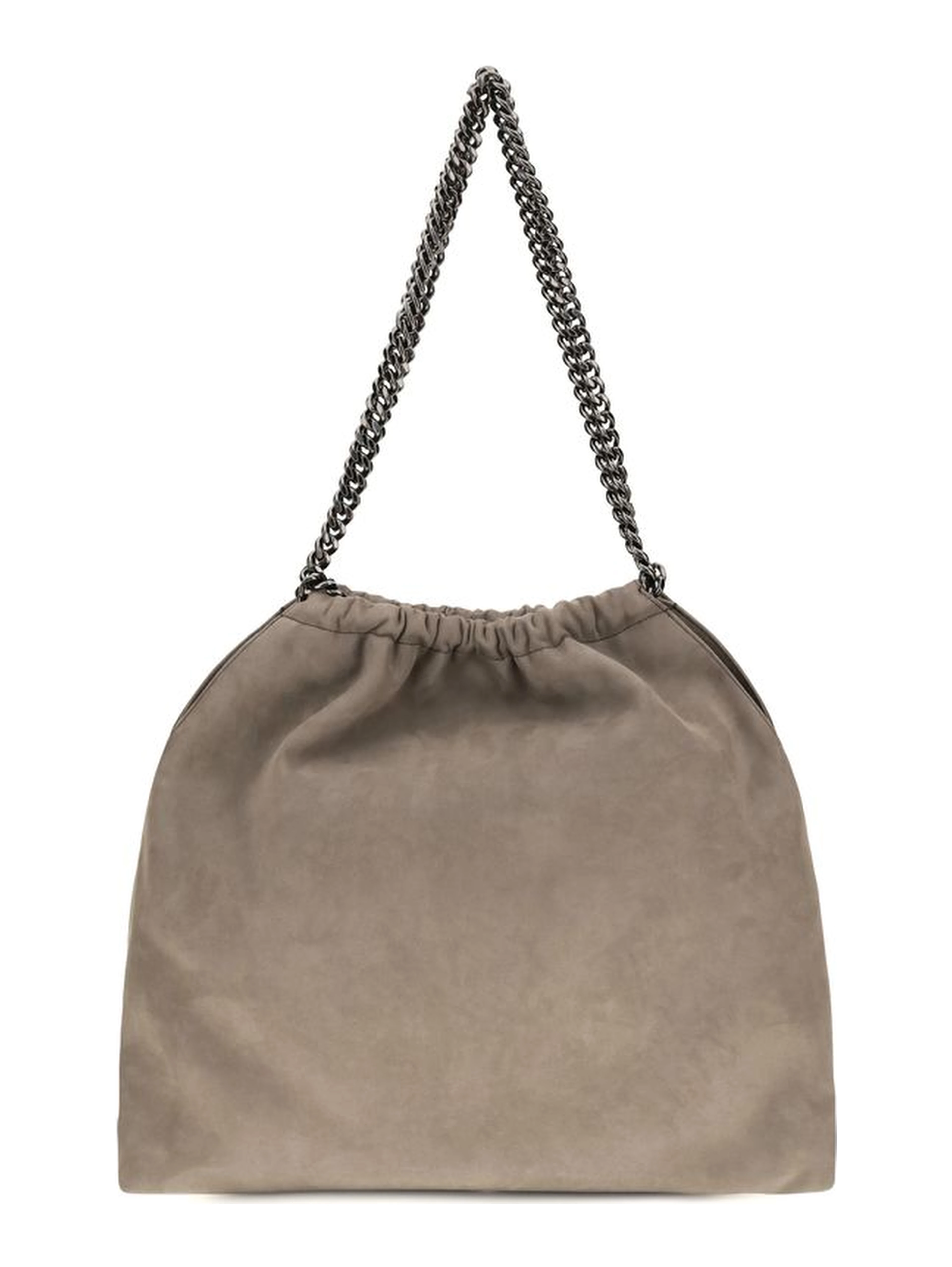 Beige Polyester Shoulder Bag