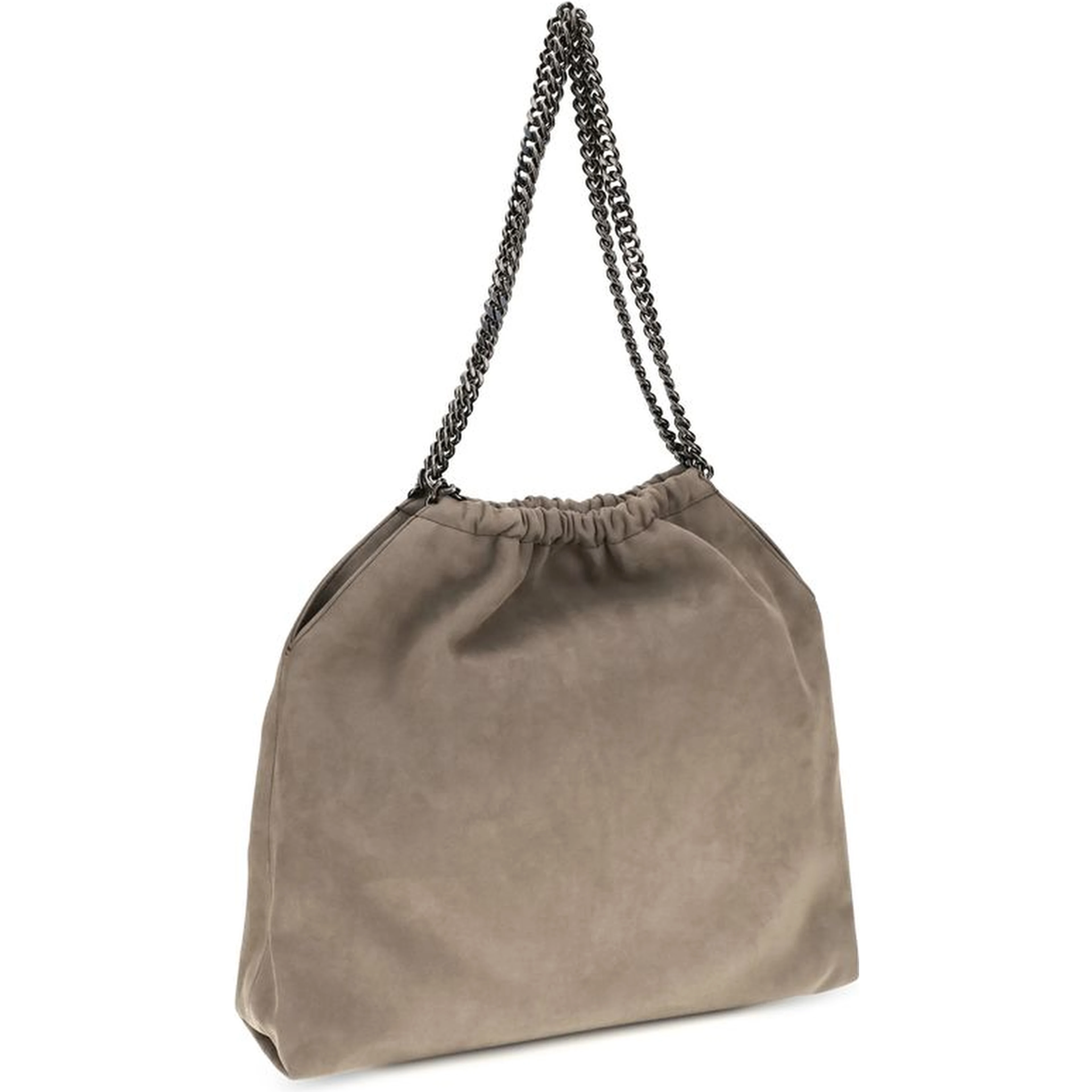 Beige Polyester Shoulder Bag