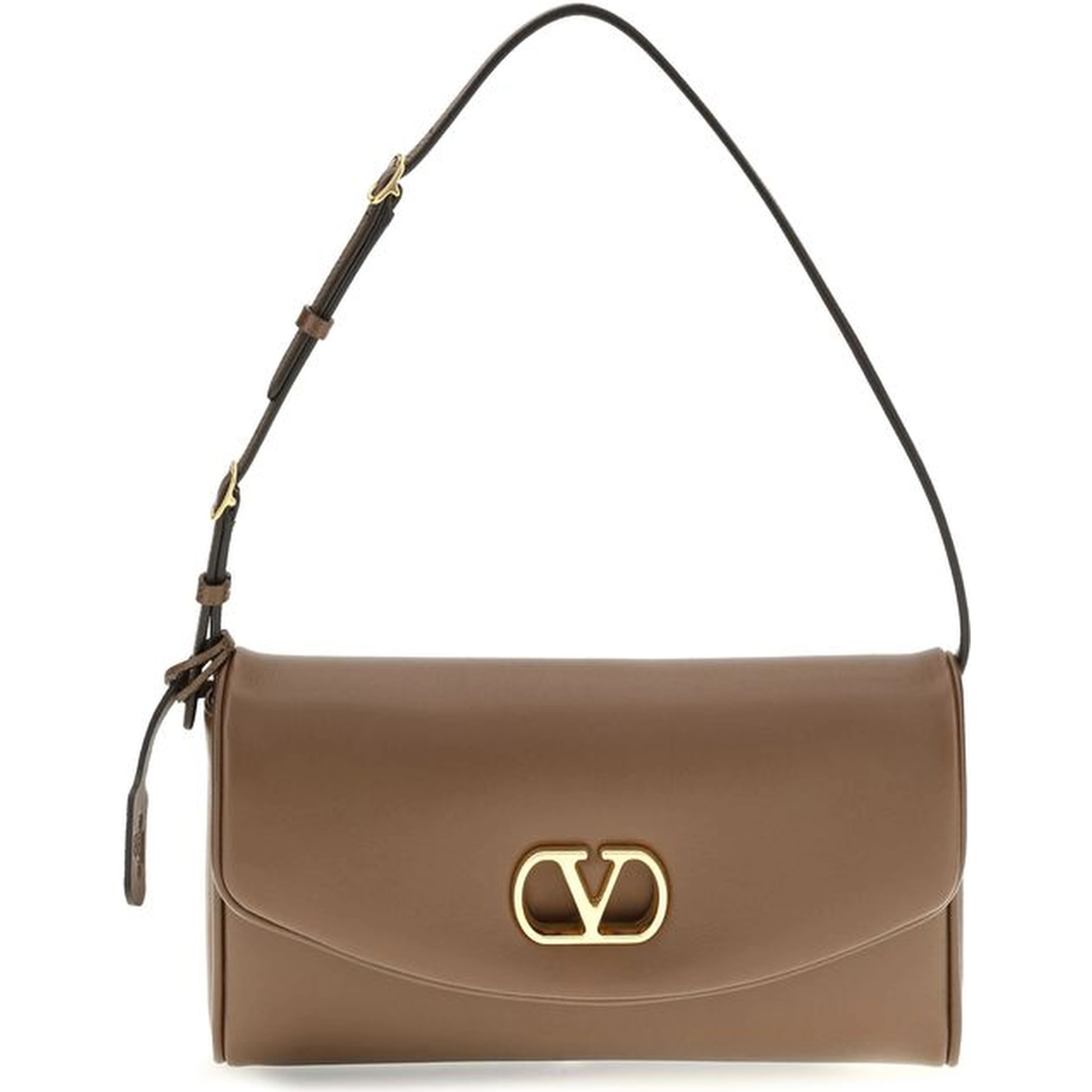 Brown Calf Leather Bos Taurus Shoulder Bag
