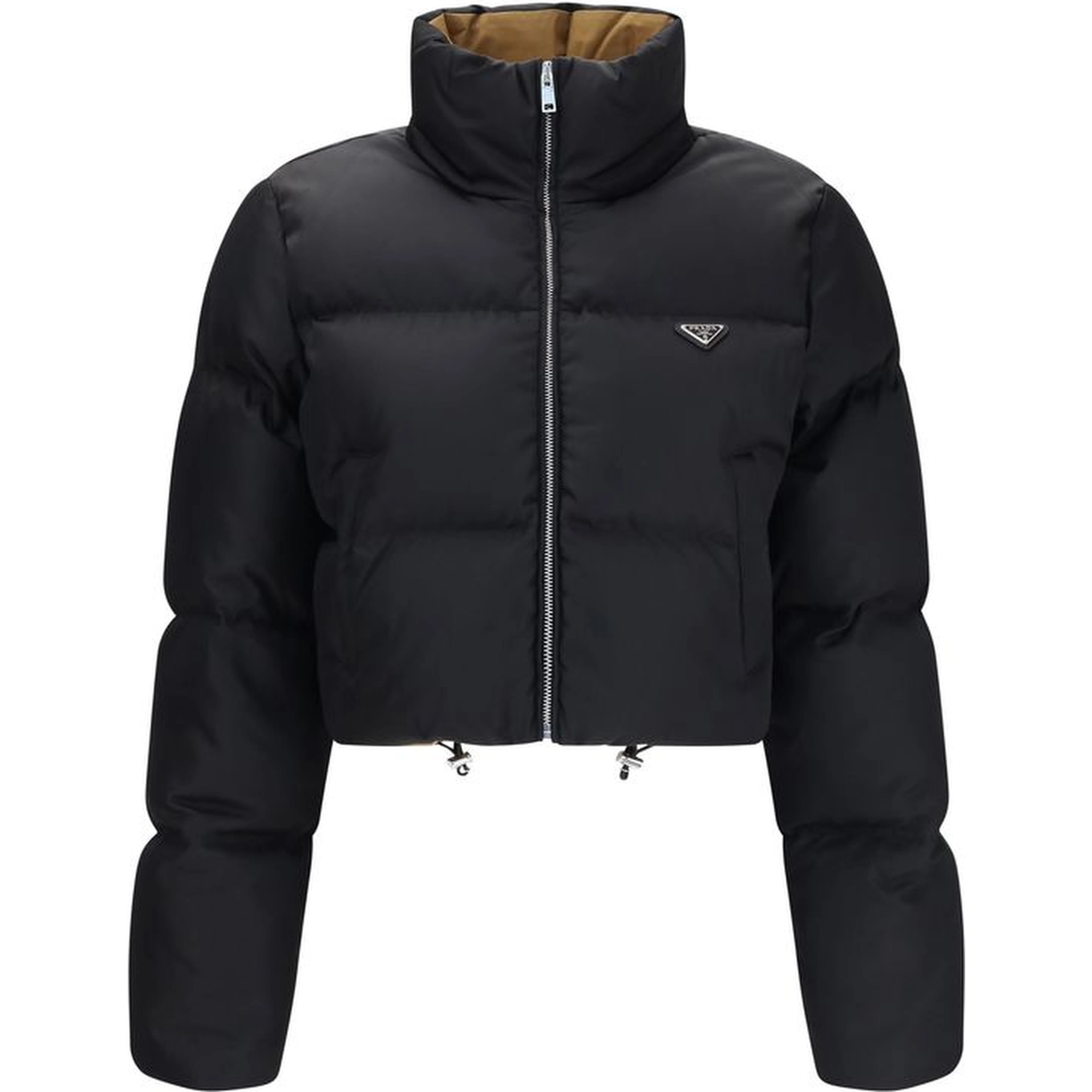 Black Goose Down Full-Length Jacket