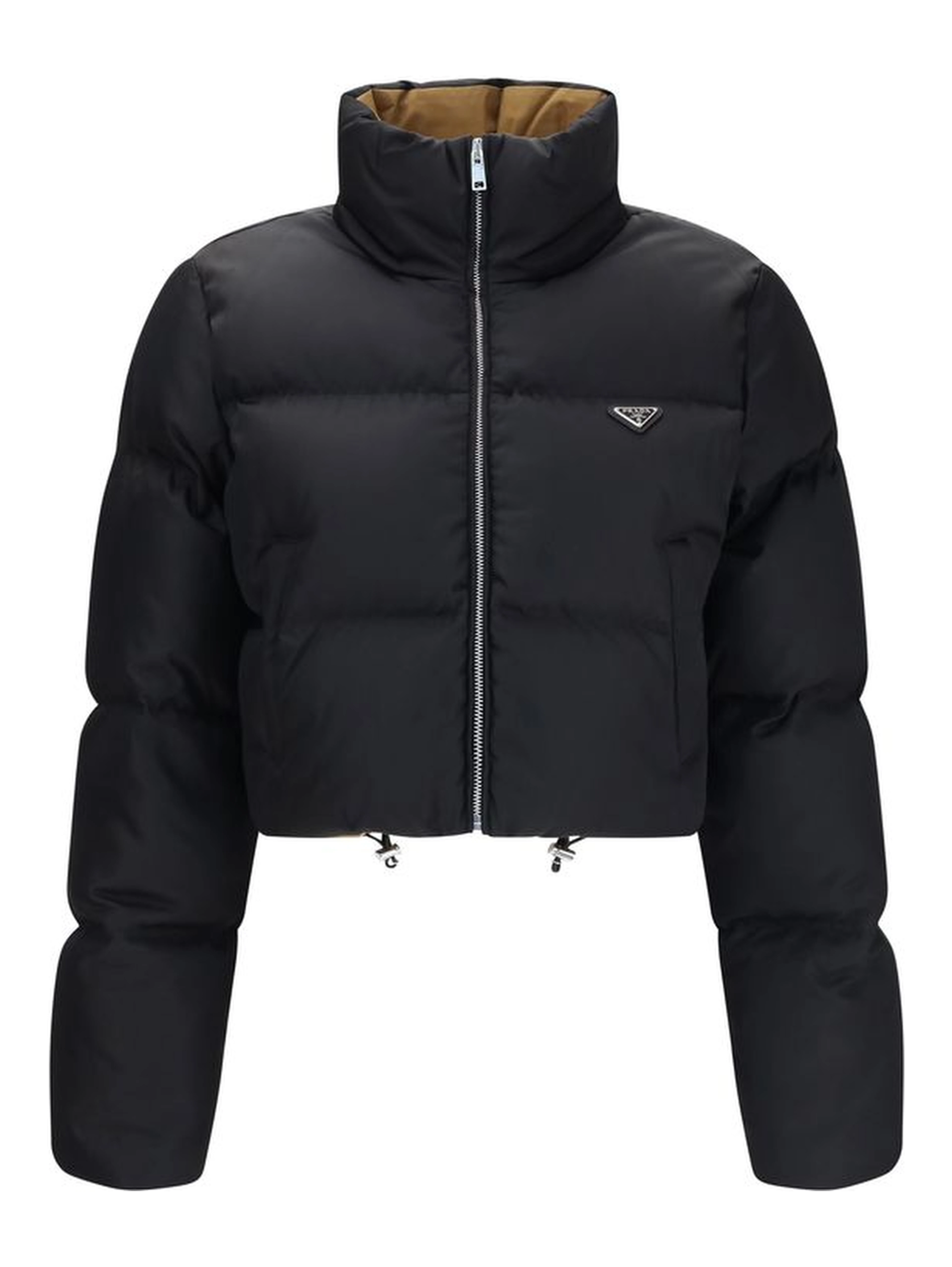 Black Goose Down Full-Length Jacket
