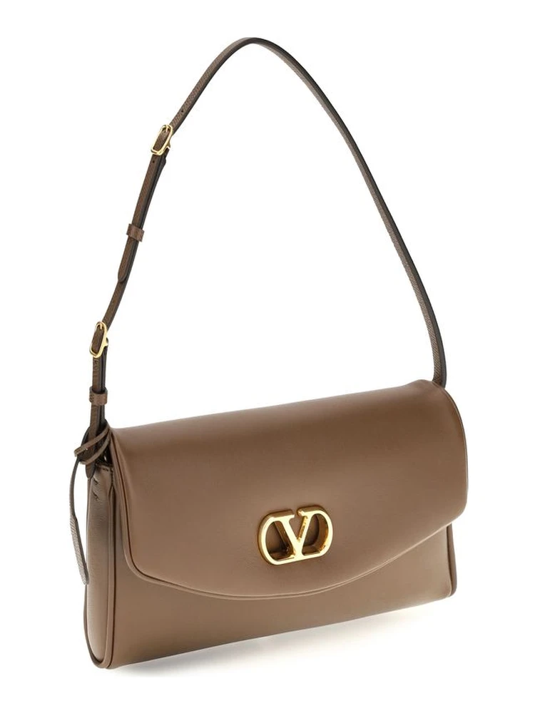 Brown Calf Leather Bos Taurus Shoulder Bag alternative