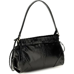 Black Calf Leather Bos Taurus Handbag