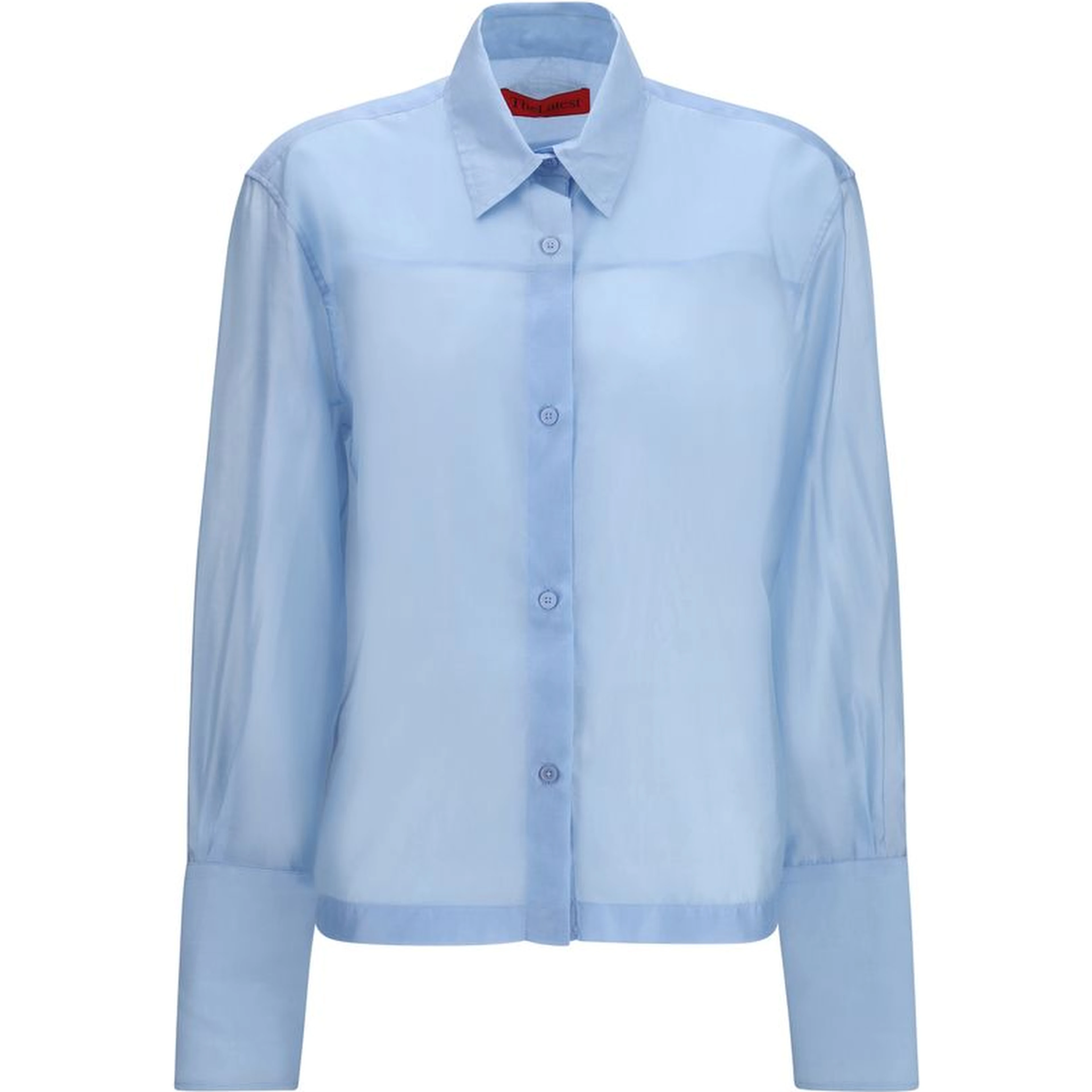 Blue Wool Oves Aries Dress Shirt
