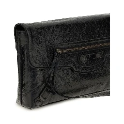 Black Lamb Ovis Aries Aries Clutch Bag