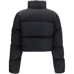 Black Goose Down Full-Length Jacket