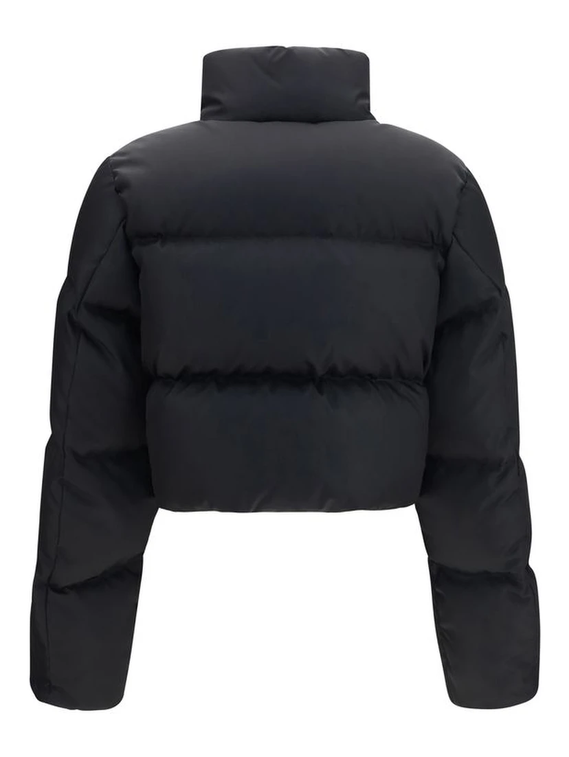 Black Goose Down Full-Length Jacket