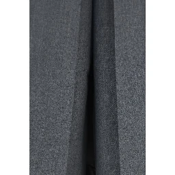 Gray Polyester Dress Pants