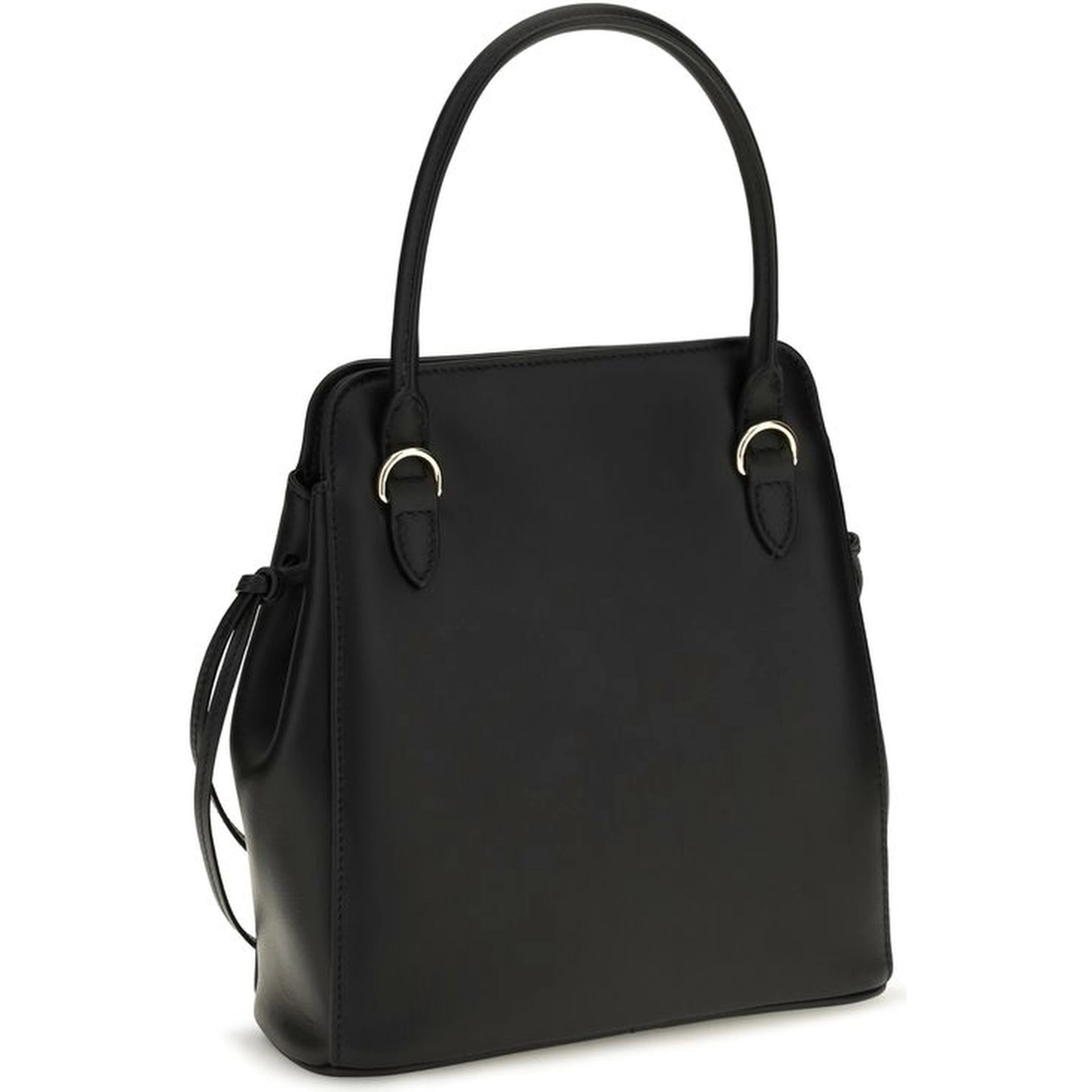Black Calf Leather Bos Taurus Shoulder Bag
