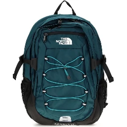 Bicolor Nylon Shoulder Bag