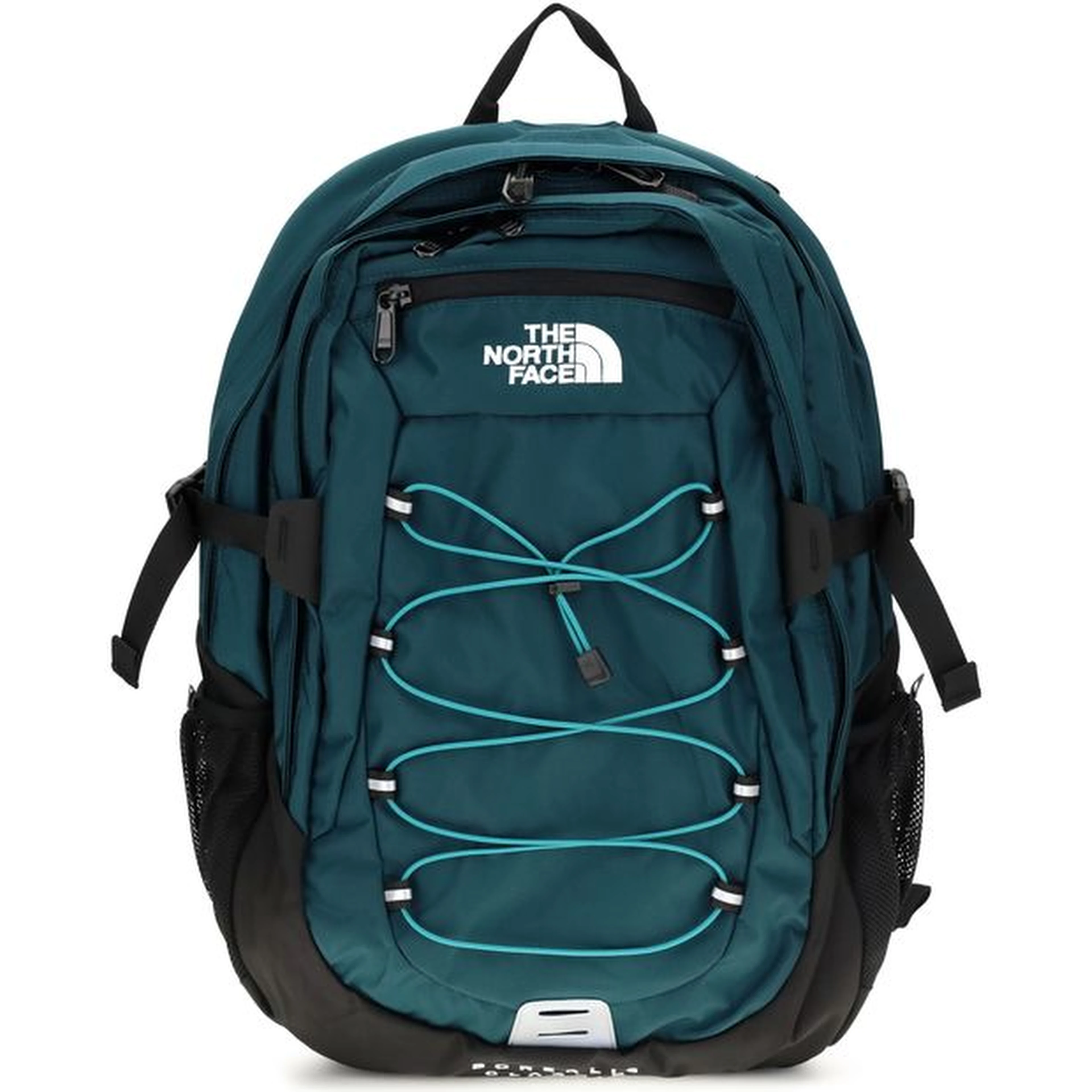 Bicolor Nylon Shoulder Bag
