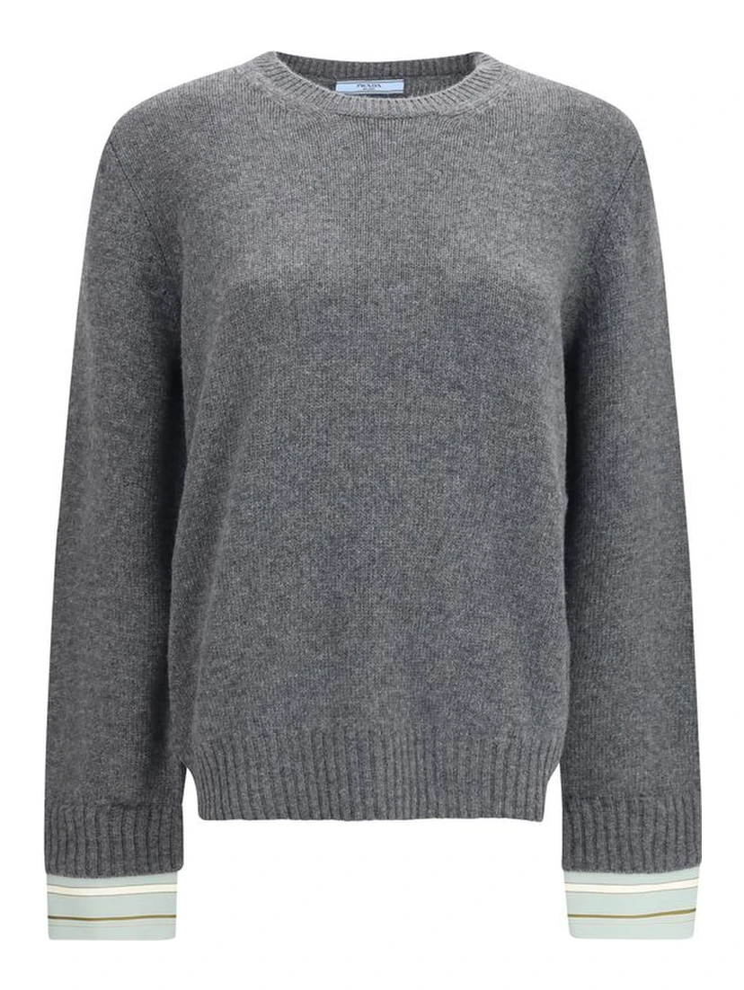Gray Wool Oves Aries Sweatshirt