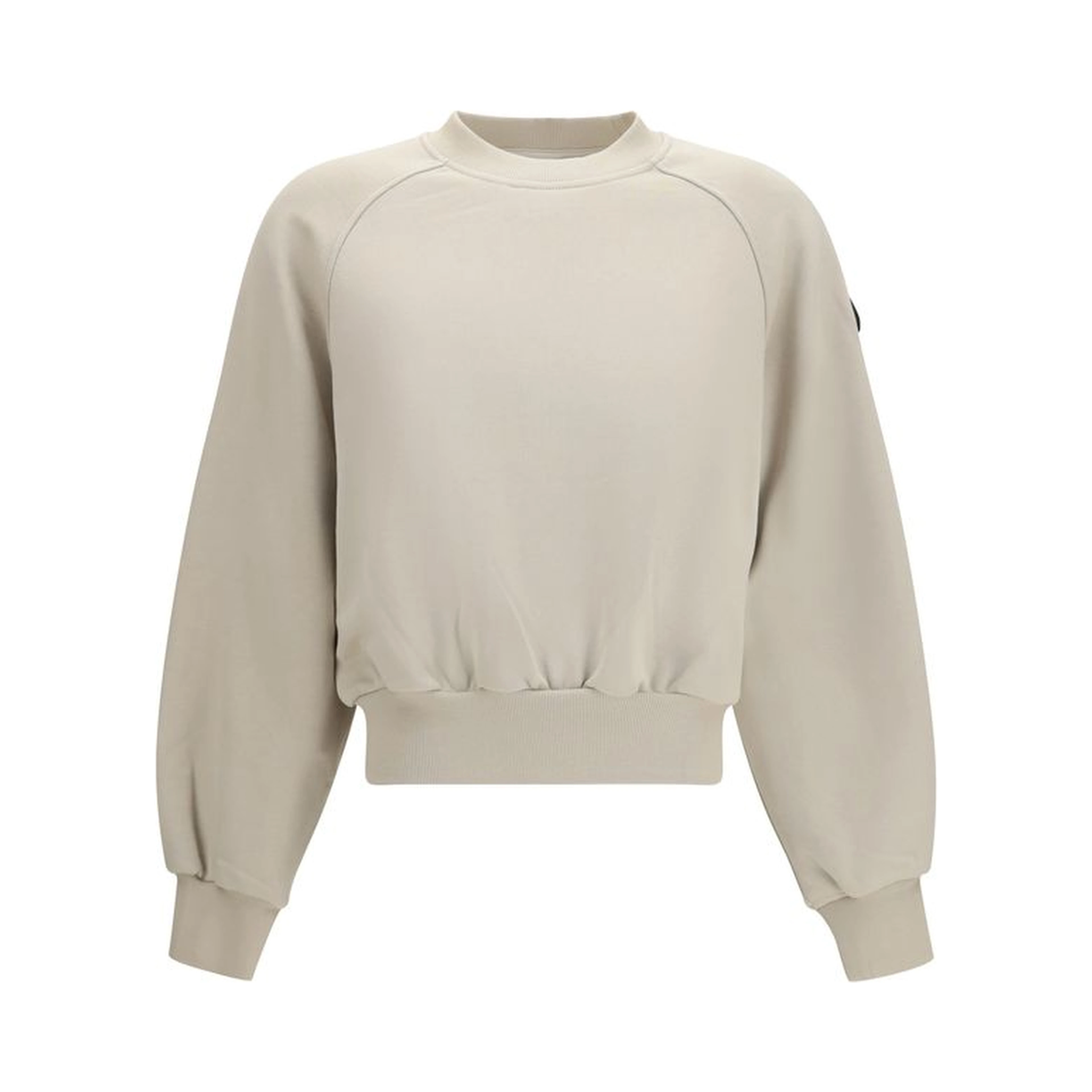 Beige Cotton Sweatshirt