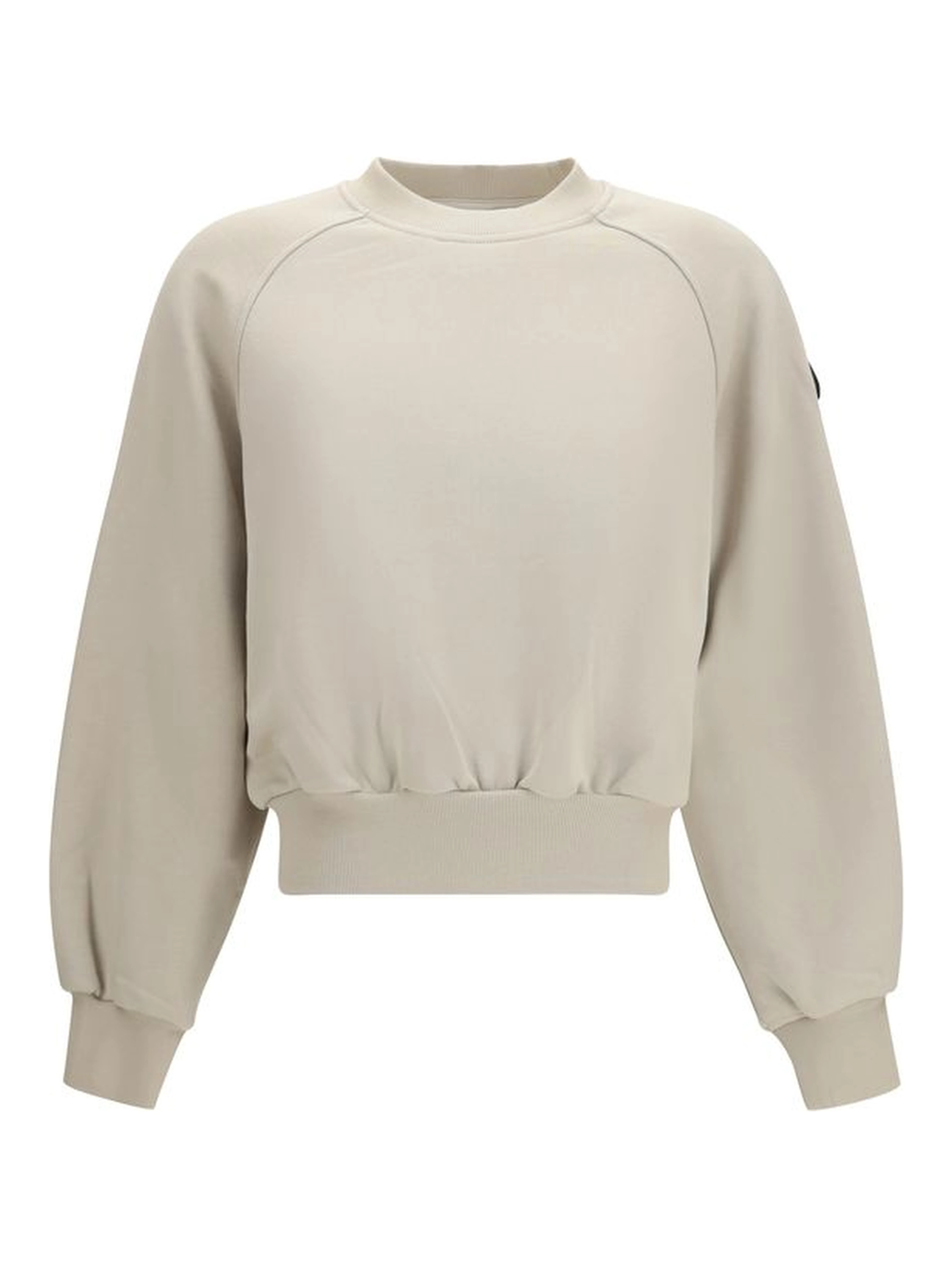 Beige Cotton Sweatshirt