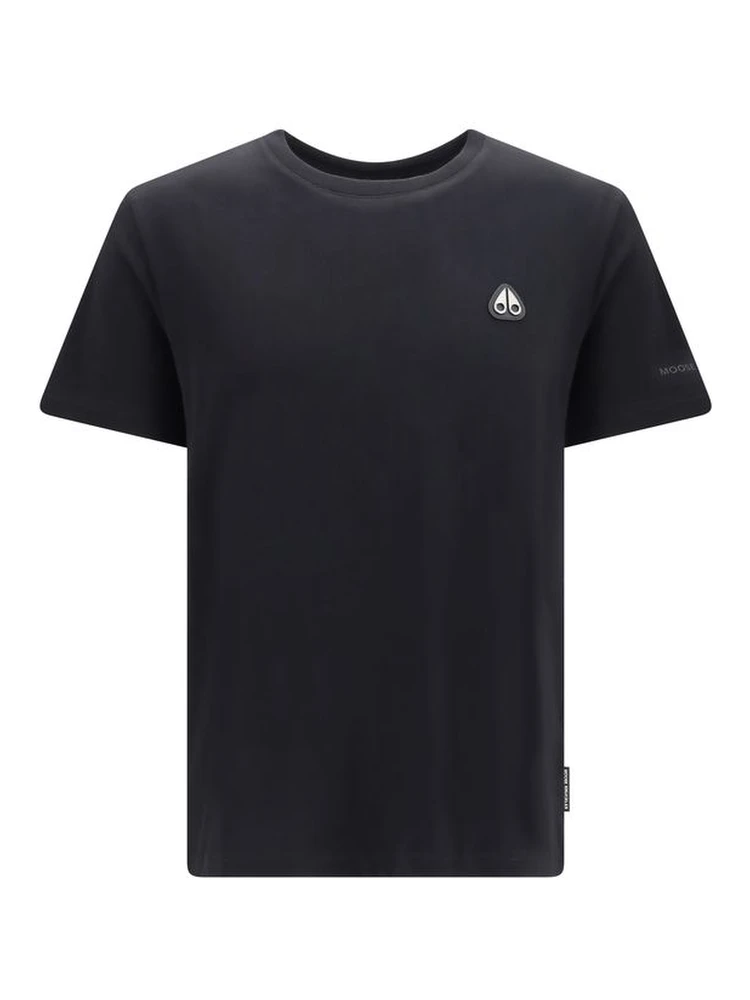 Black Cotton T-Shirt