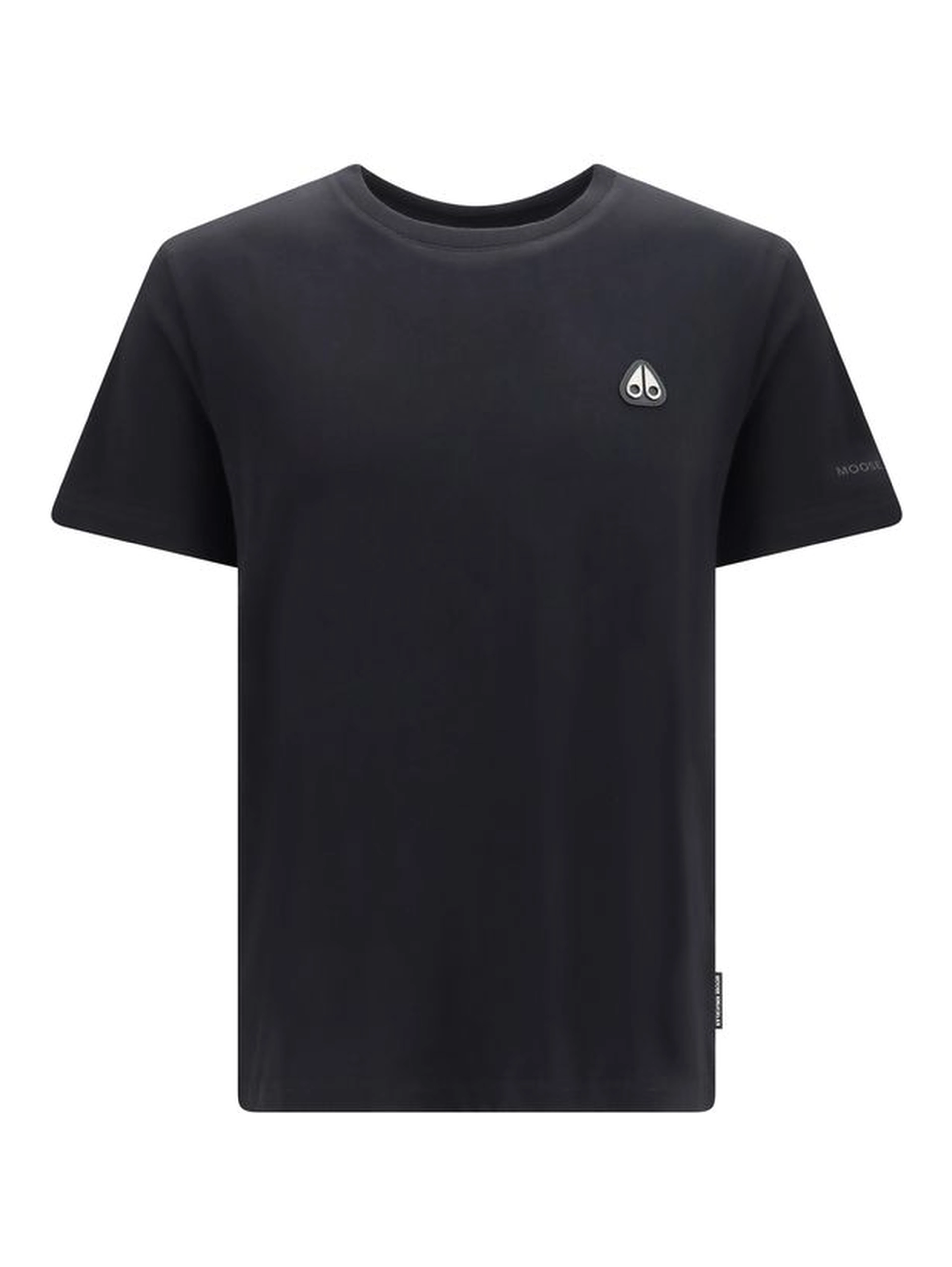 Black Cotton T-Shirt