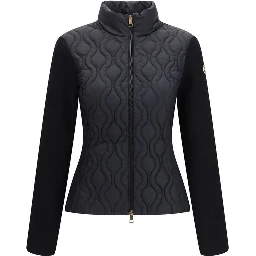 Black Cotton Shell Jacket