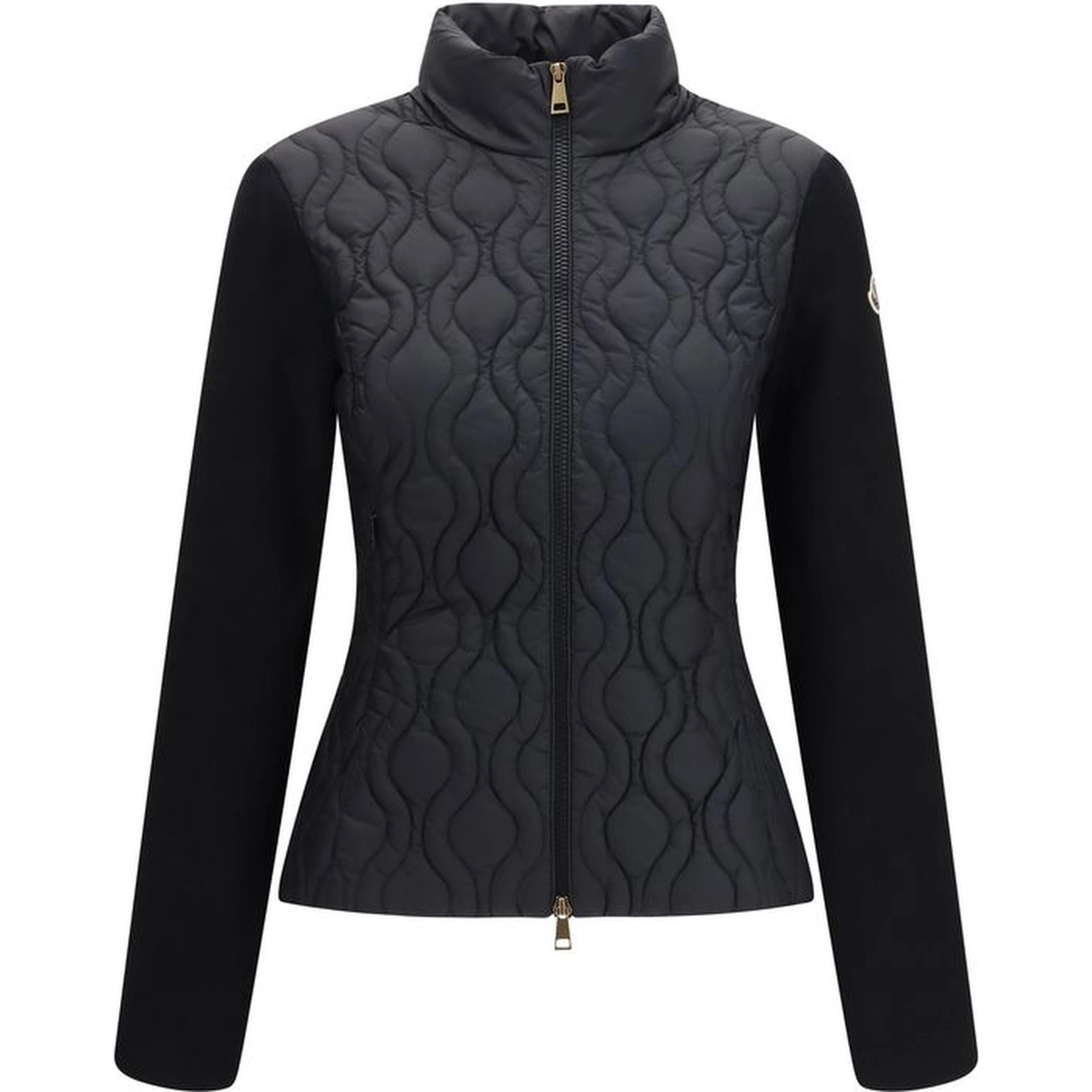 Black Cotton Shell Jacket