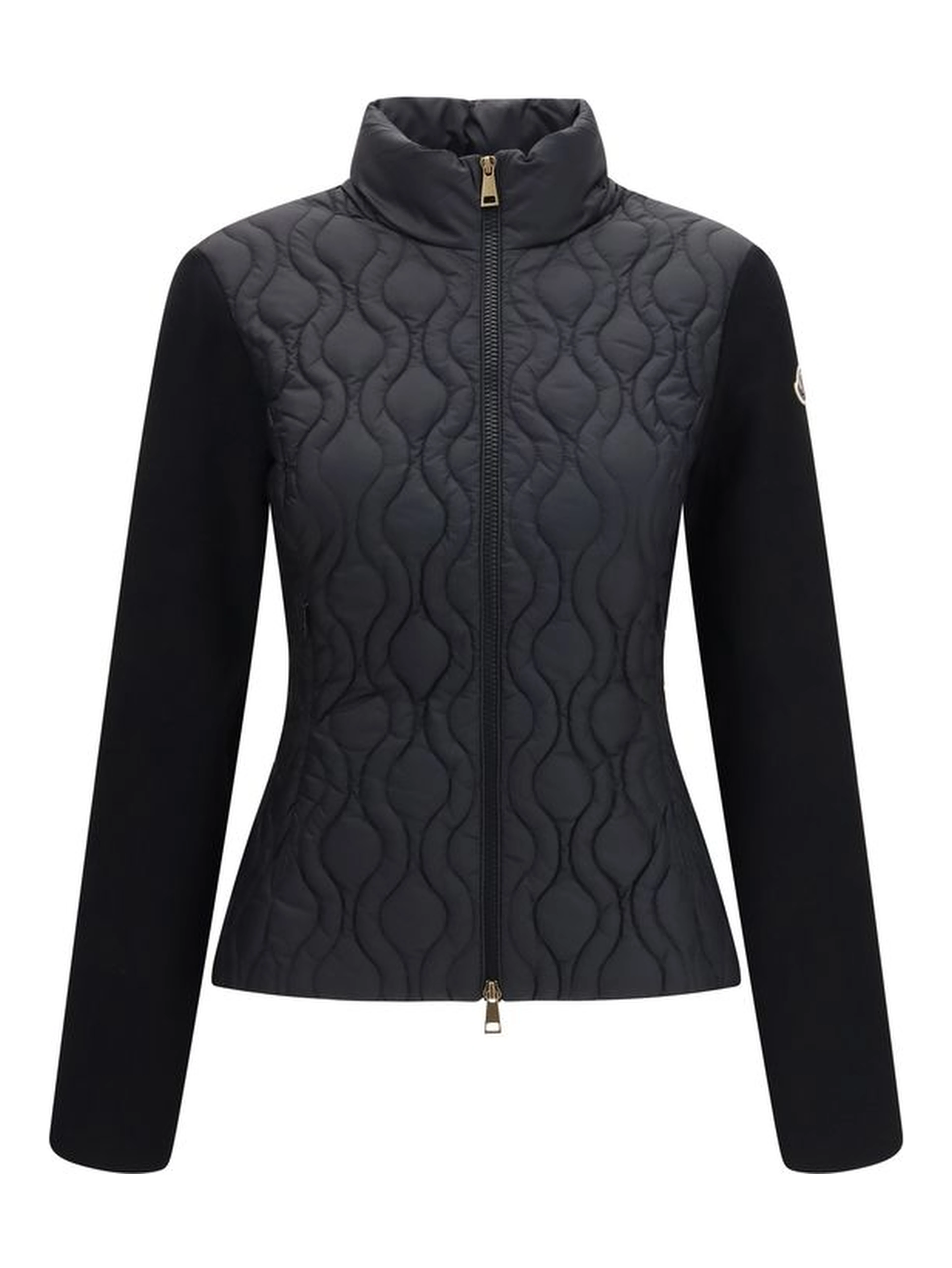 Black Cotton Shell Jacket