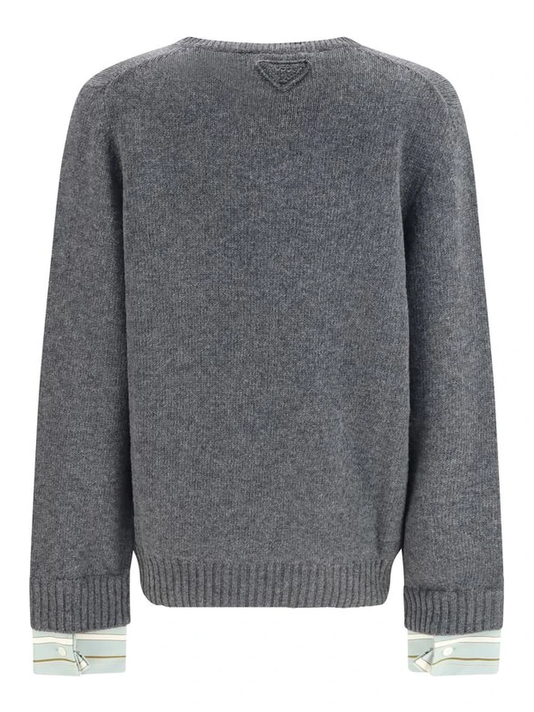 Gray Wool Oves Aries Sweatshirt alternative
