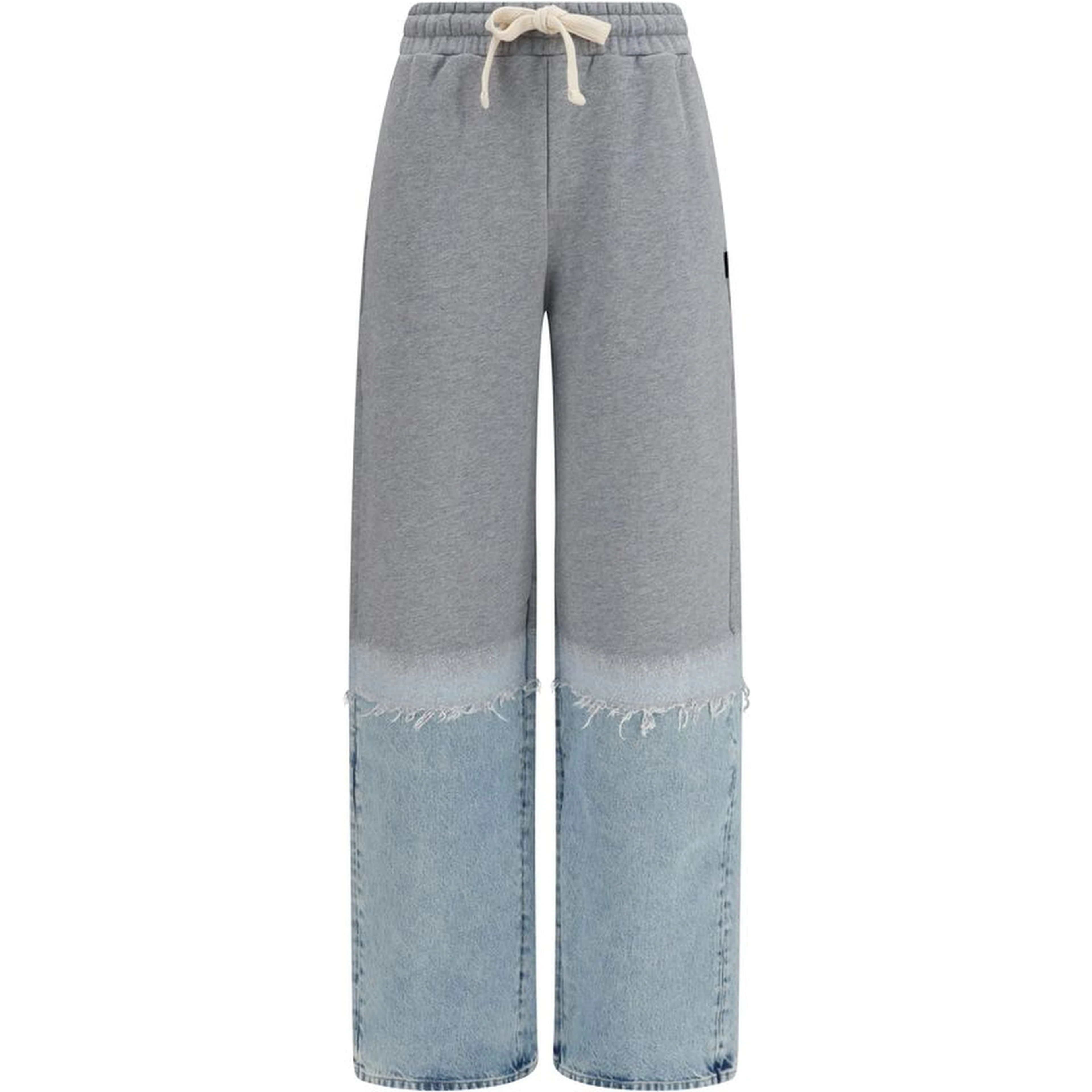 Multicolor Cotton Casual Pants
