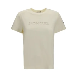 Beige Cotton T-Shirt