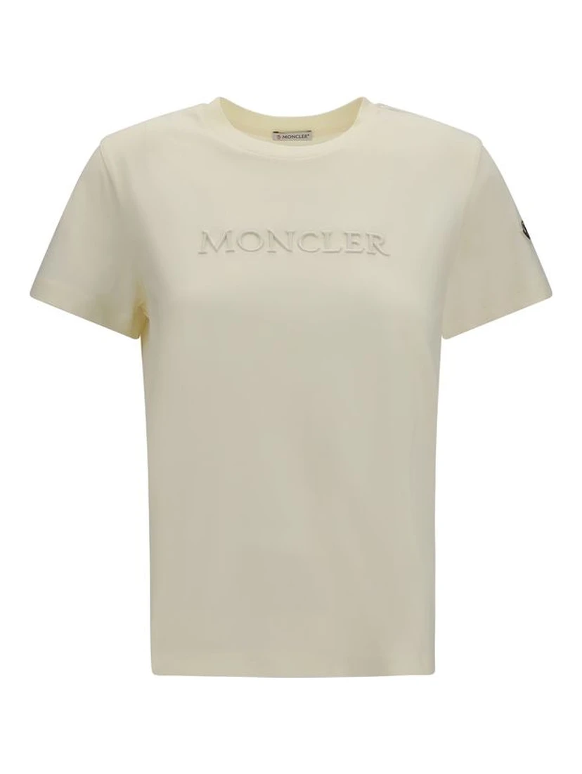 Beige Cotton T-Shirt
