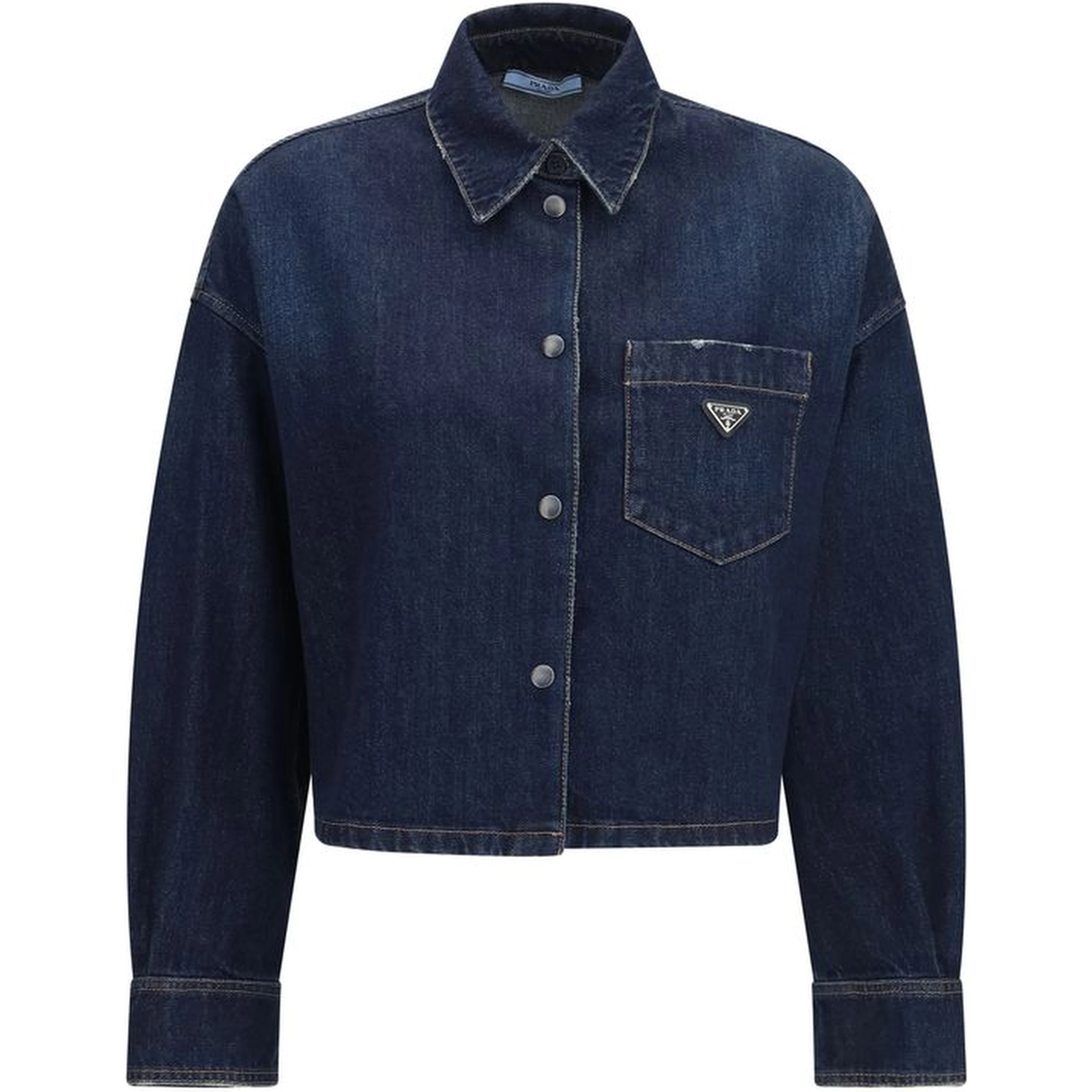 Blue Cotton Denim Jacket