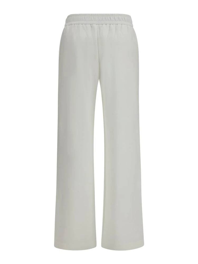 White Cotton Casual Pants alternative