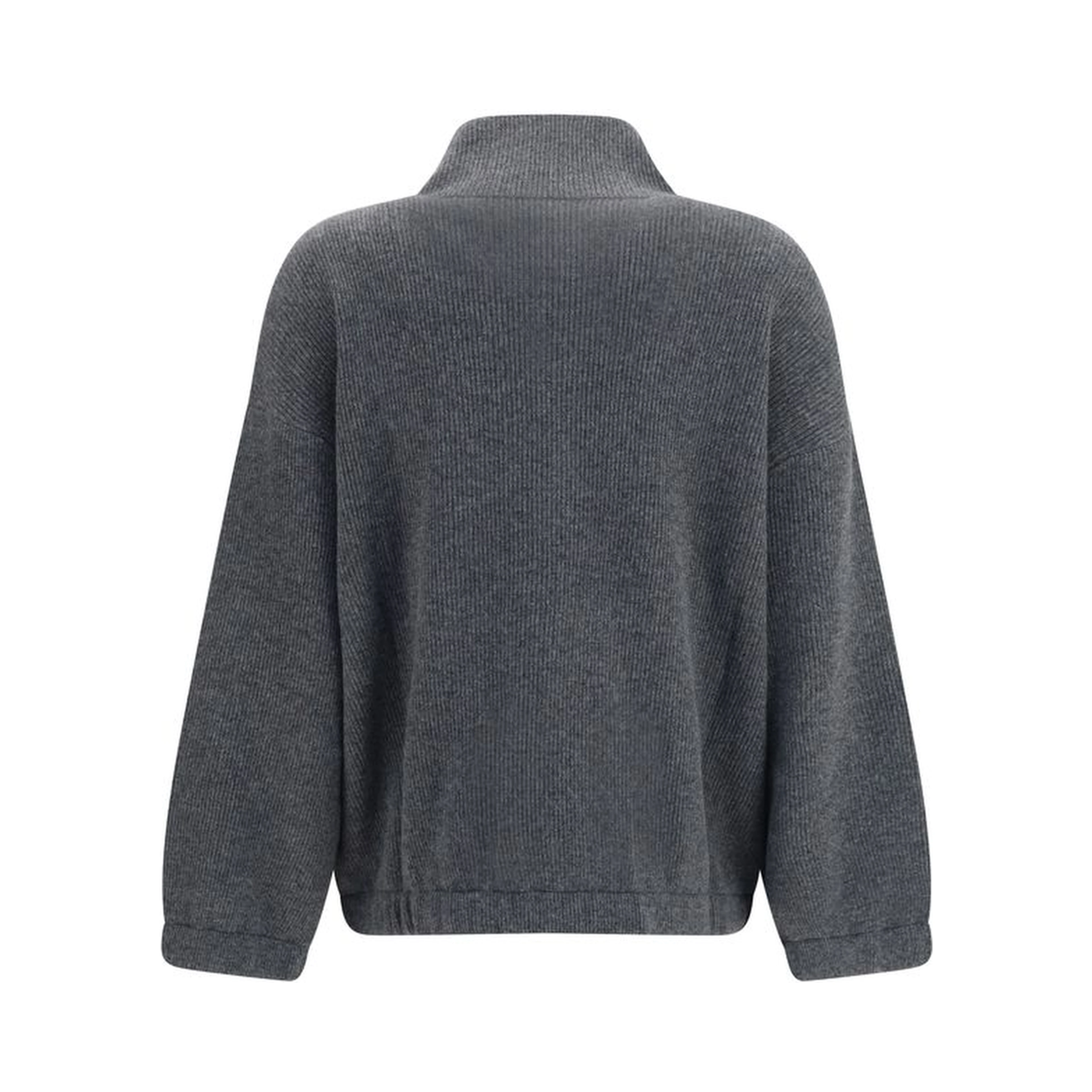 Gray Cashmere Sweatshirt