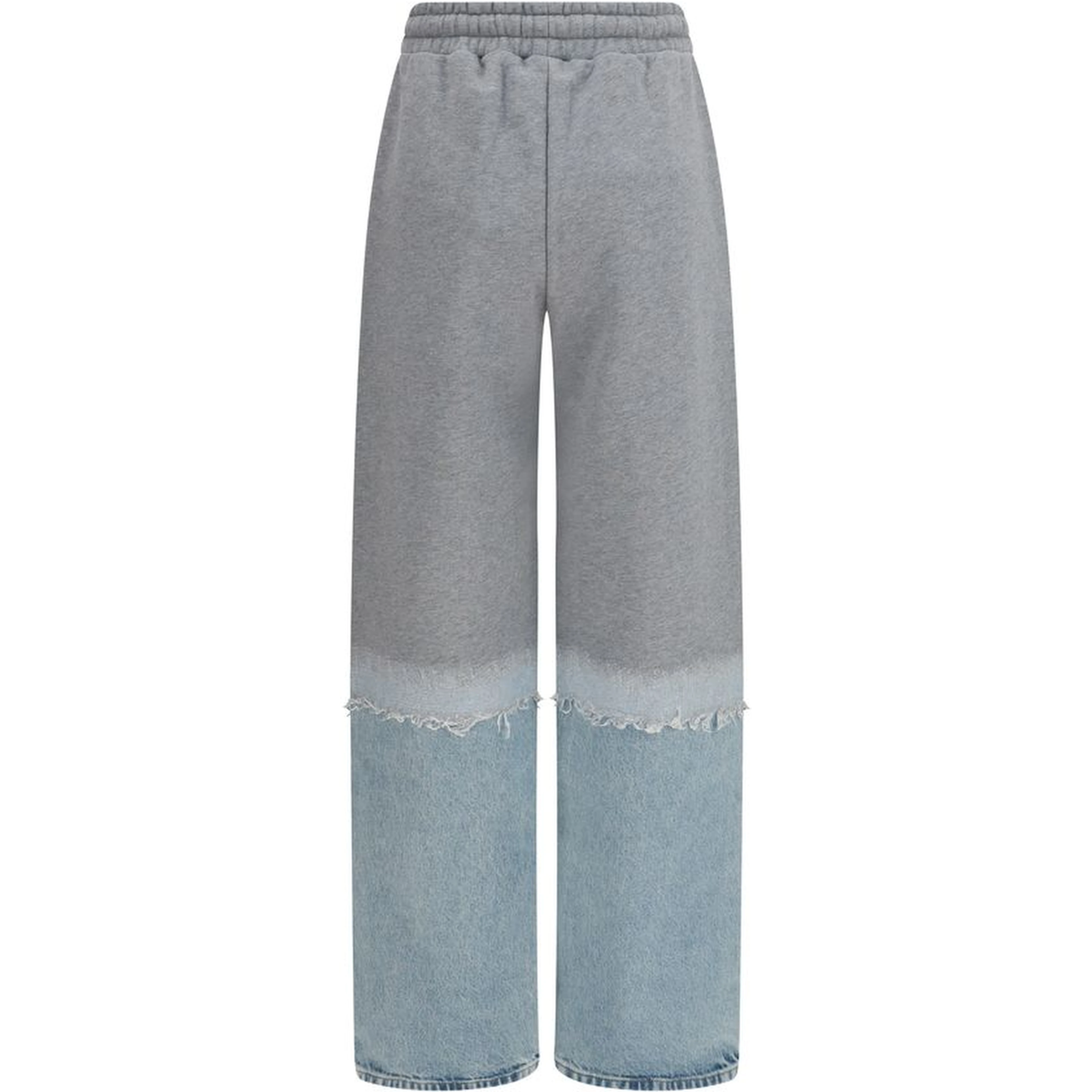 Multicolor Cotton Casual Pants