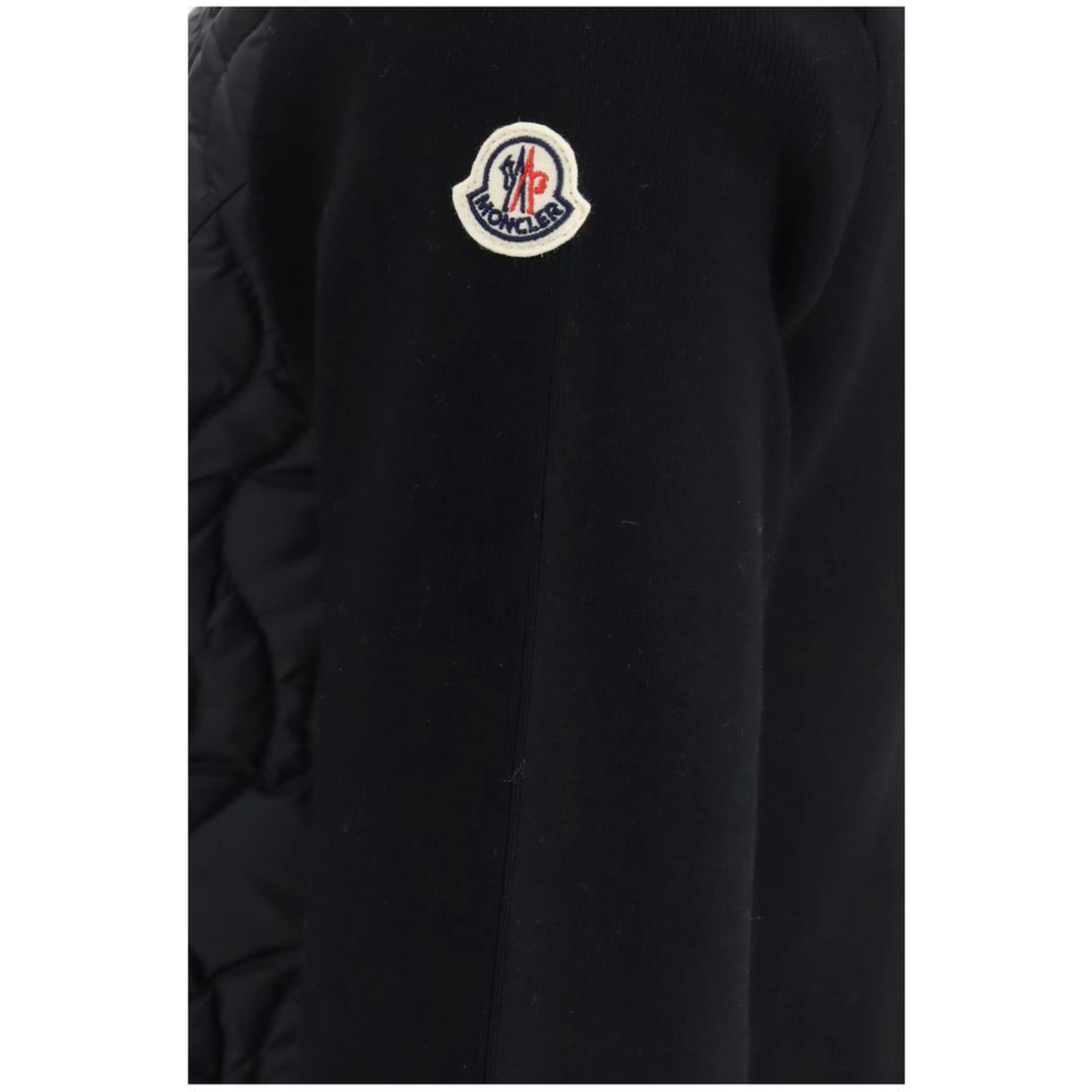 Black Cotton Shell Jacket
