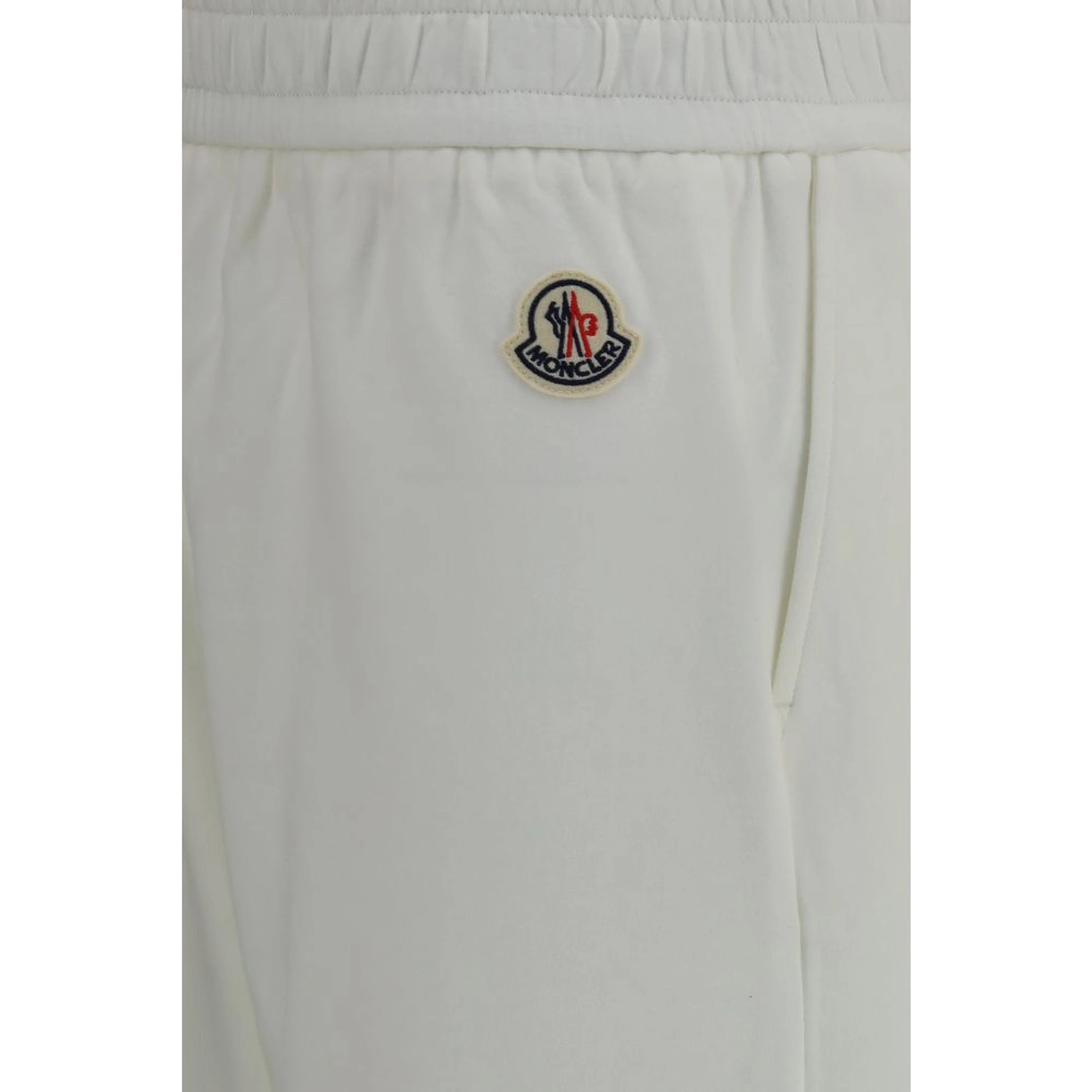 White Cotton Casual Pants