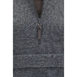 Gray Cashmere Sweatshirt