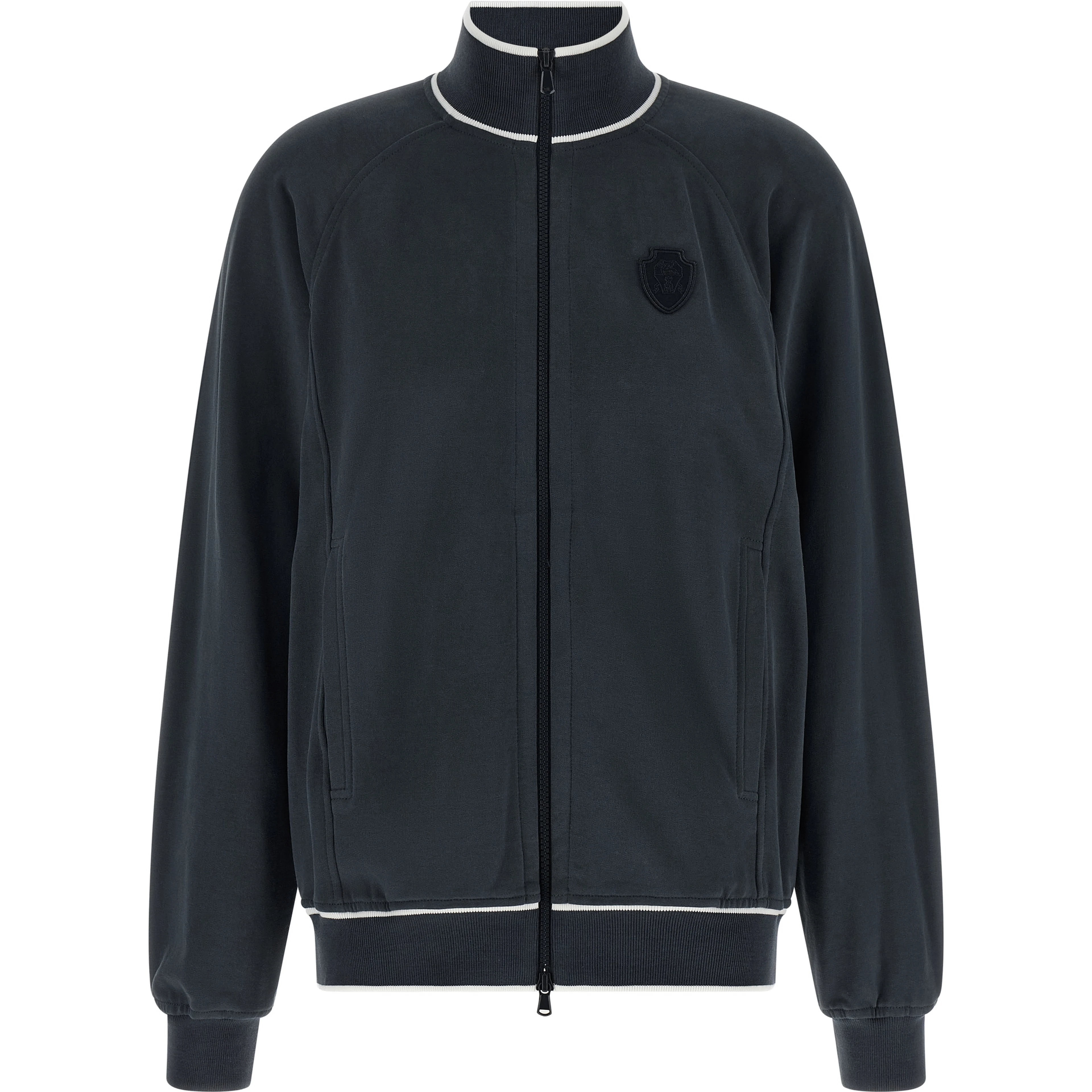 Blue Cotton Sweatshirt