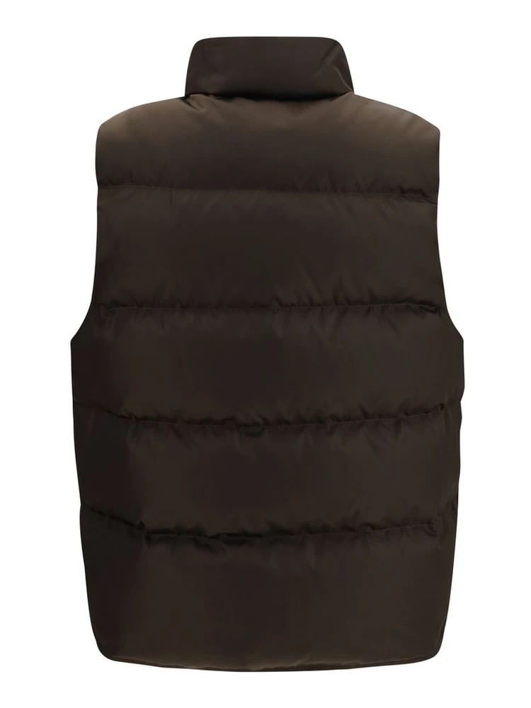 Brown Goose Down Sleeveless Jacket alternative