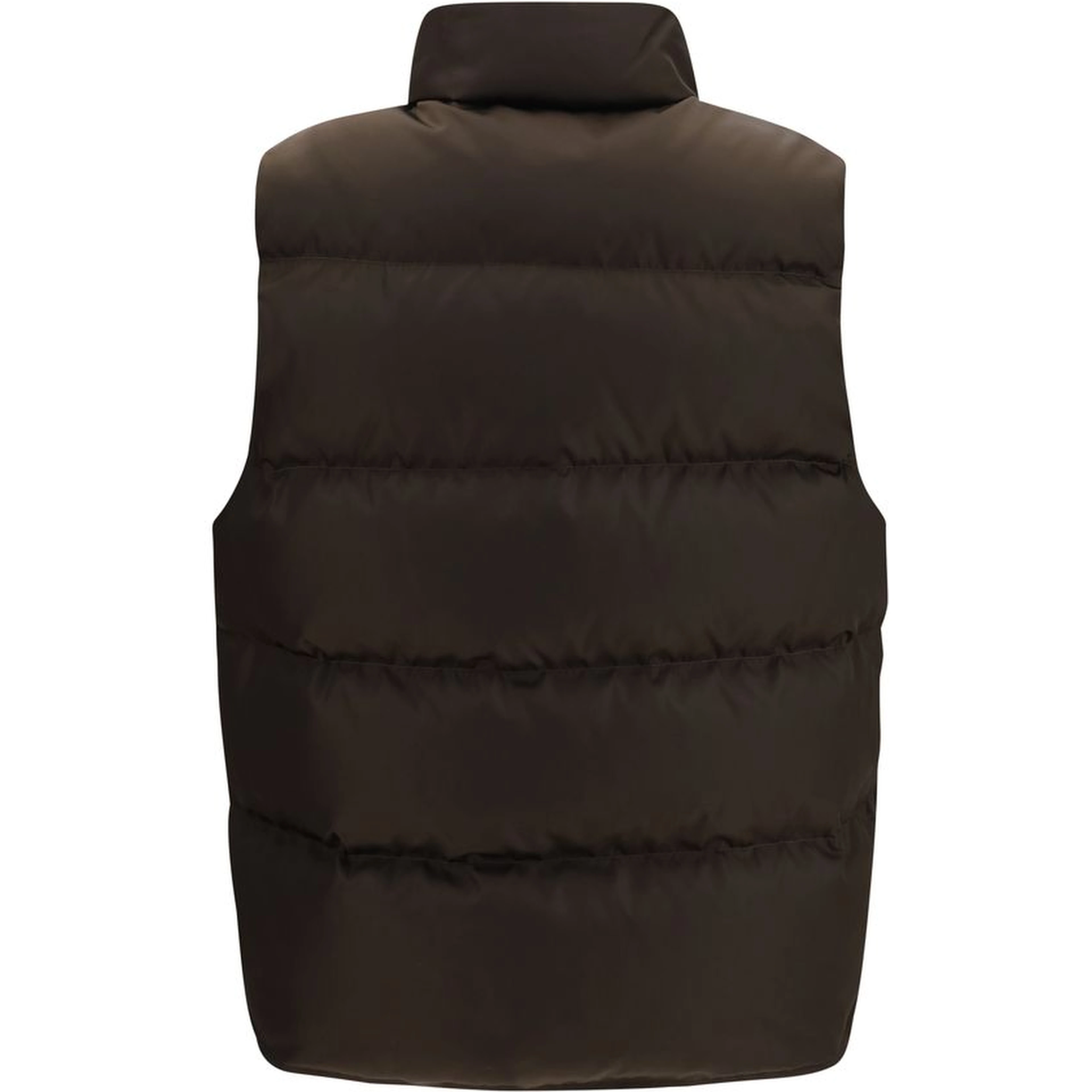 Brown Goose Down Sleeveless Jacket