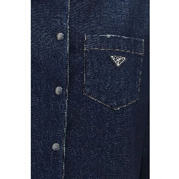 Blue Cotton Denim Jacket