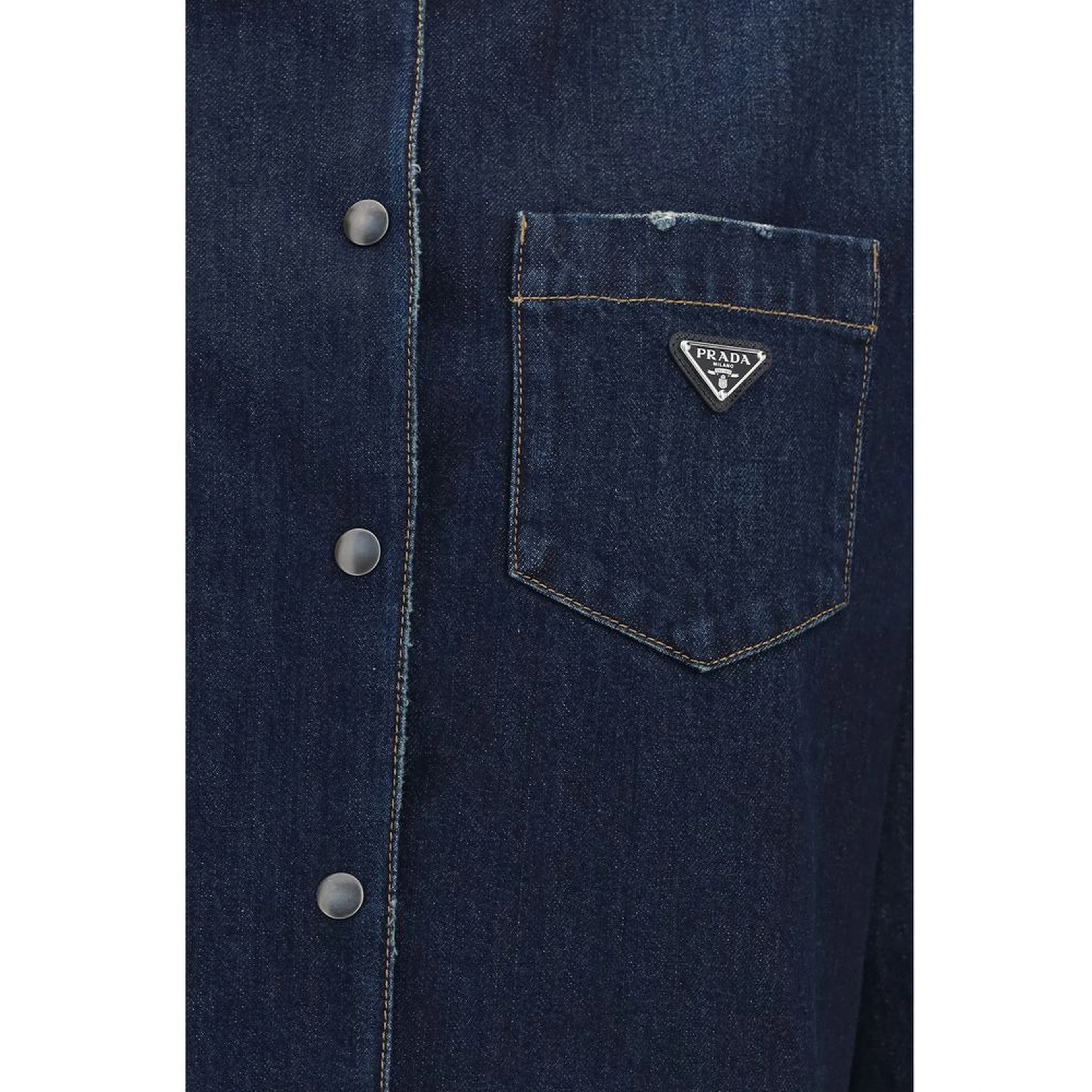 Blue Cotton Denim Jacket