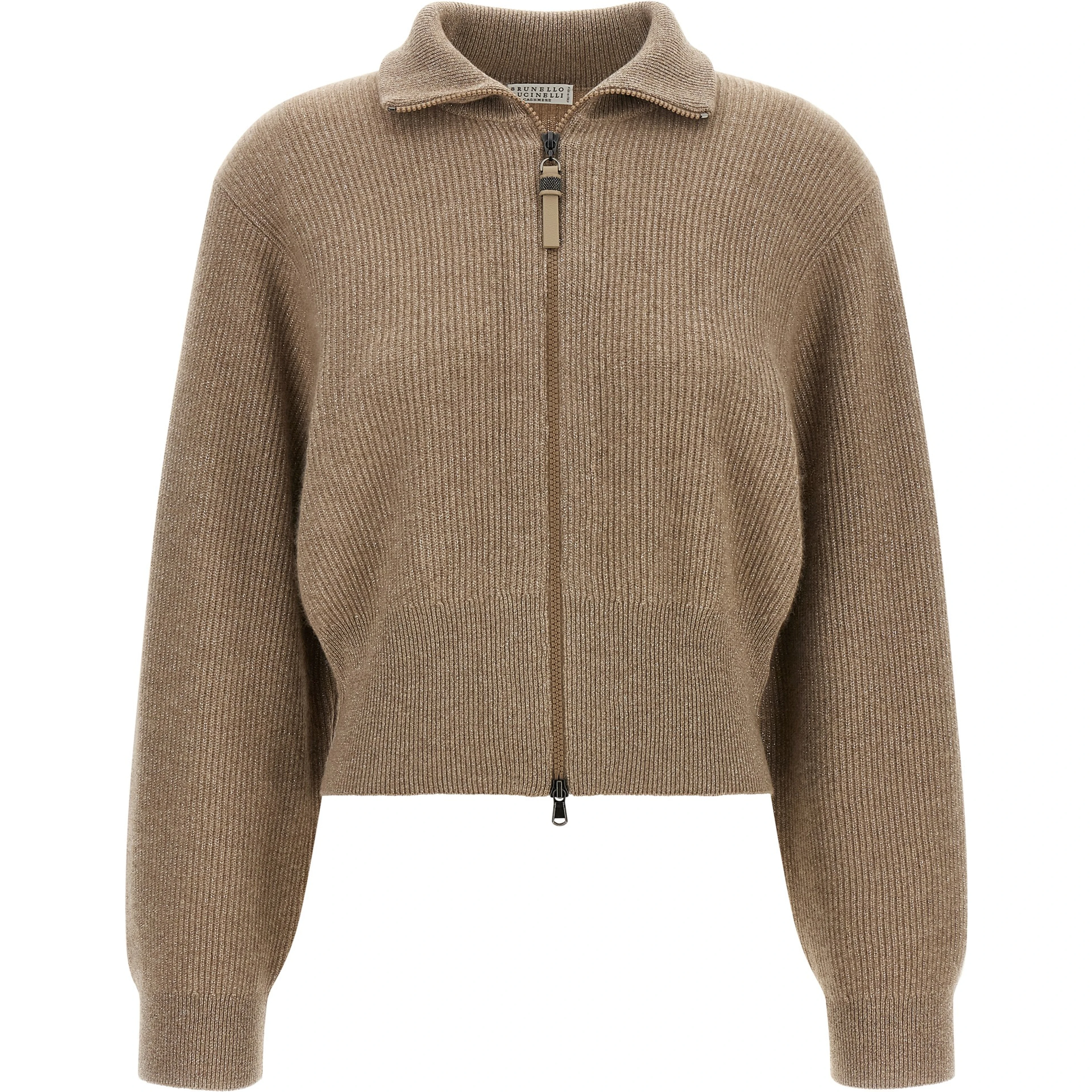 Brown Cashmere Cardigan