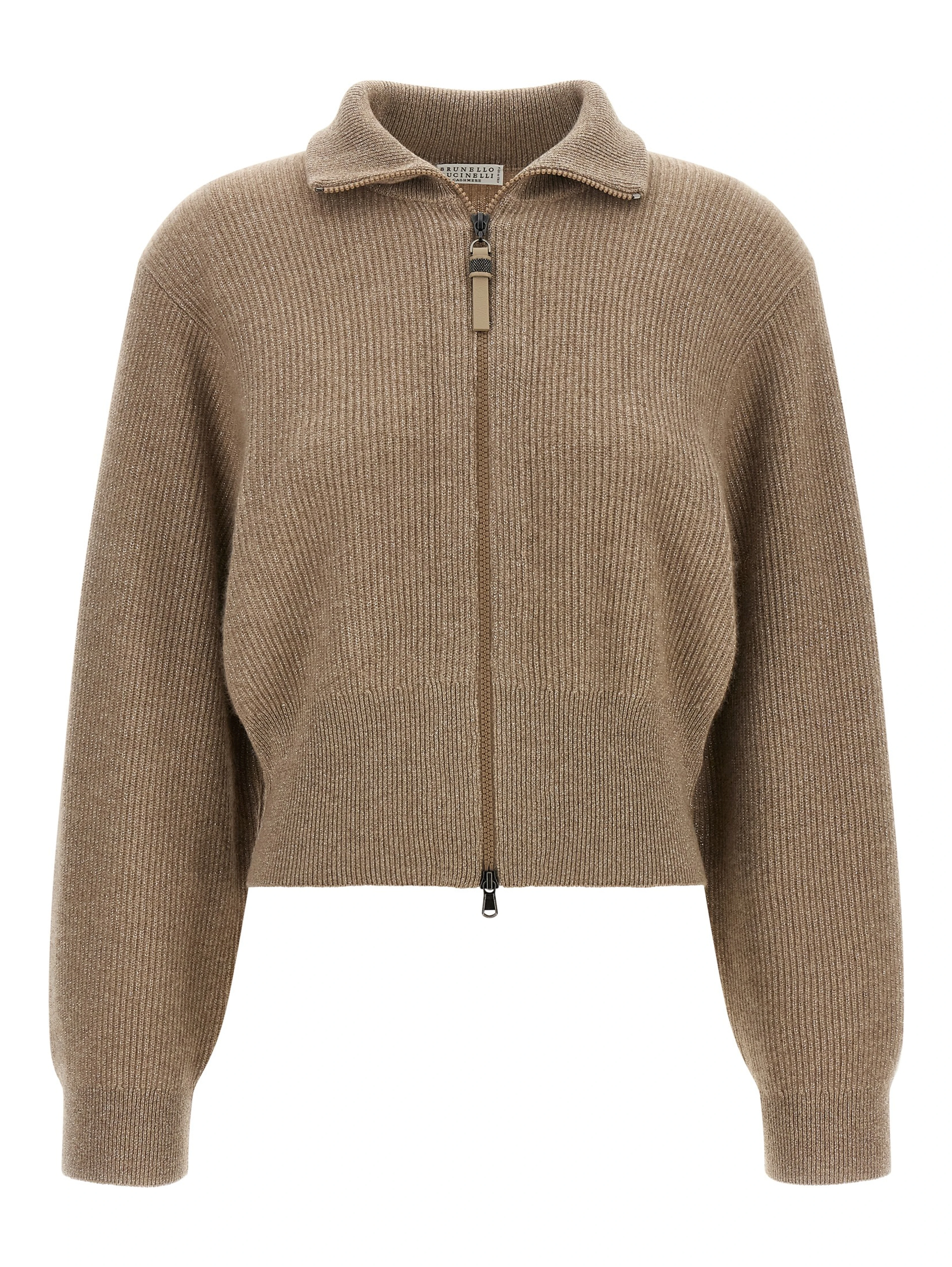 Brown Cashmere Cardigan