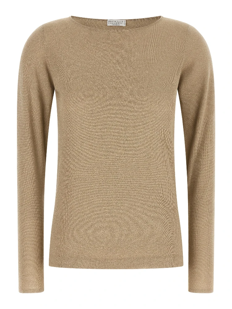 Beige Cashmere Cardigan