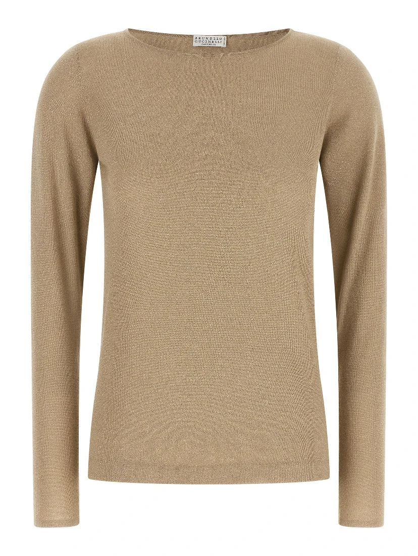 Beige Cashmere Cardigan