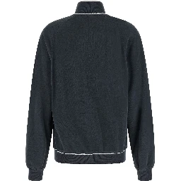 Blue Cotton Sweatshirt