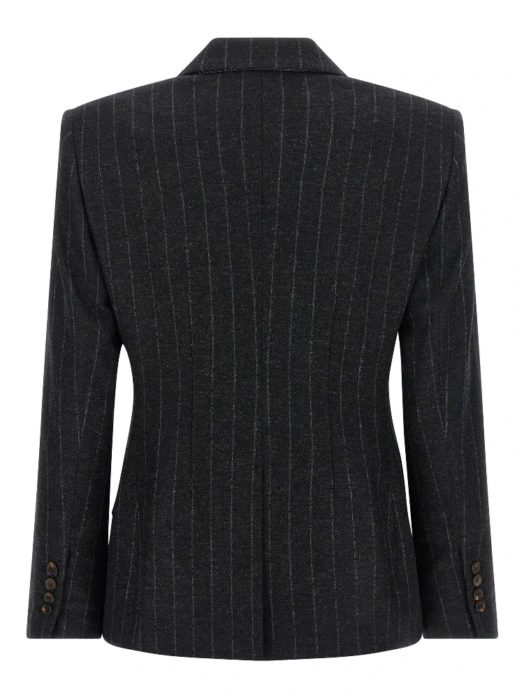 Gray Virgin Wool Blazer alternative