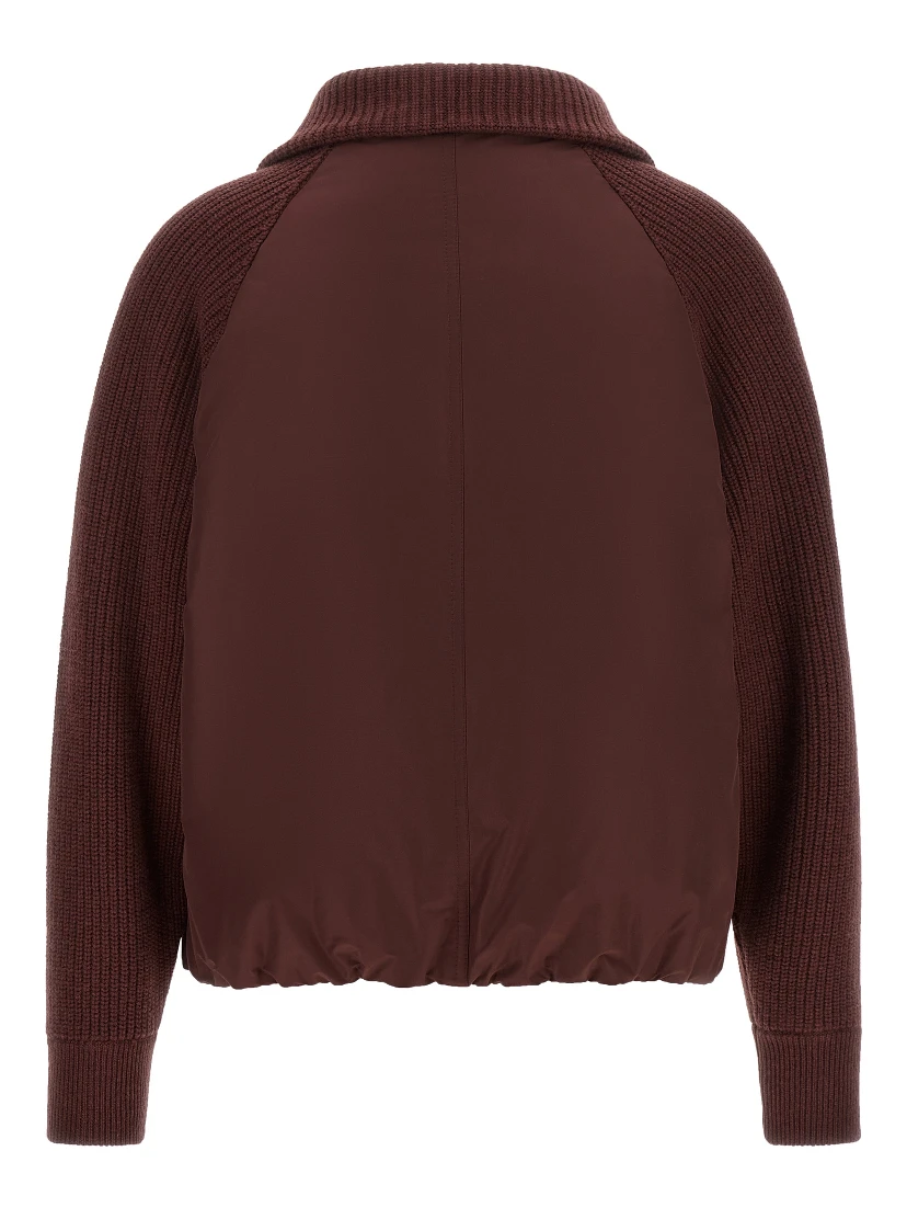 Bordeaux Cotton Bomber