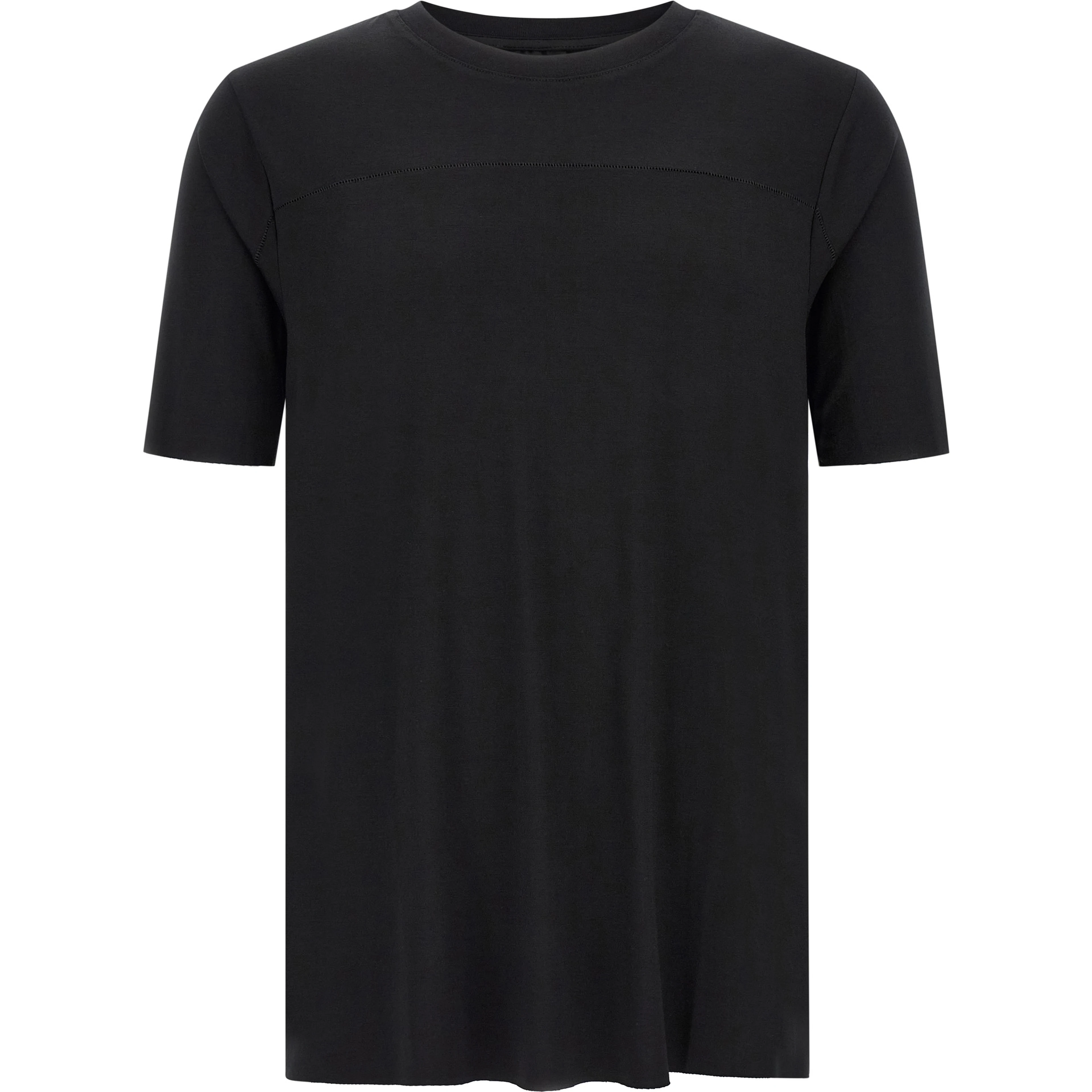 Black Viscose T-Shirt