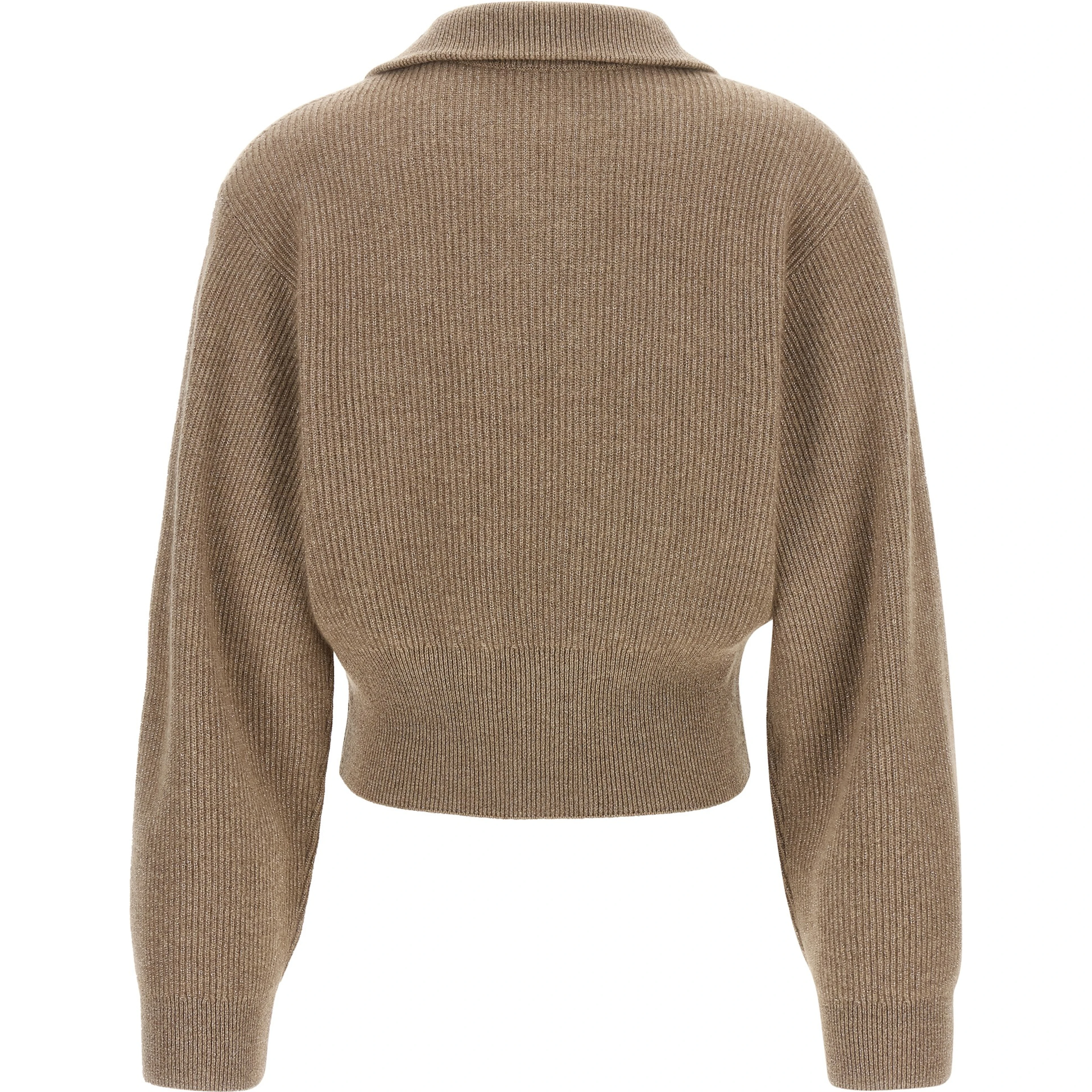 Brown Cashmere Cardigan